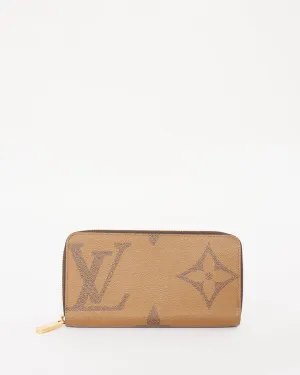 Louis Vuitton Giant Monogram Reverse Canvas Zippy Wallet
