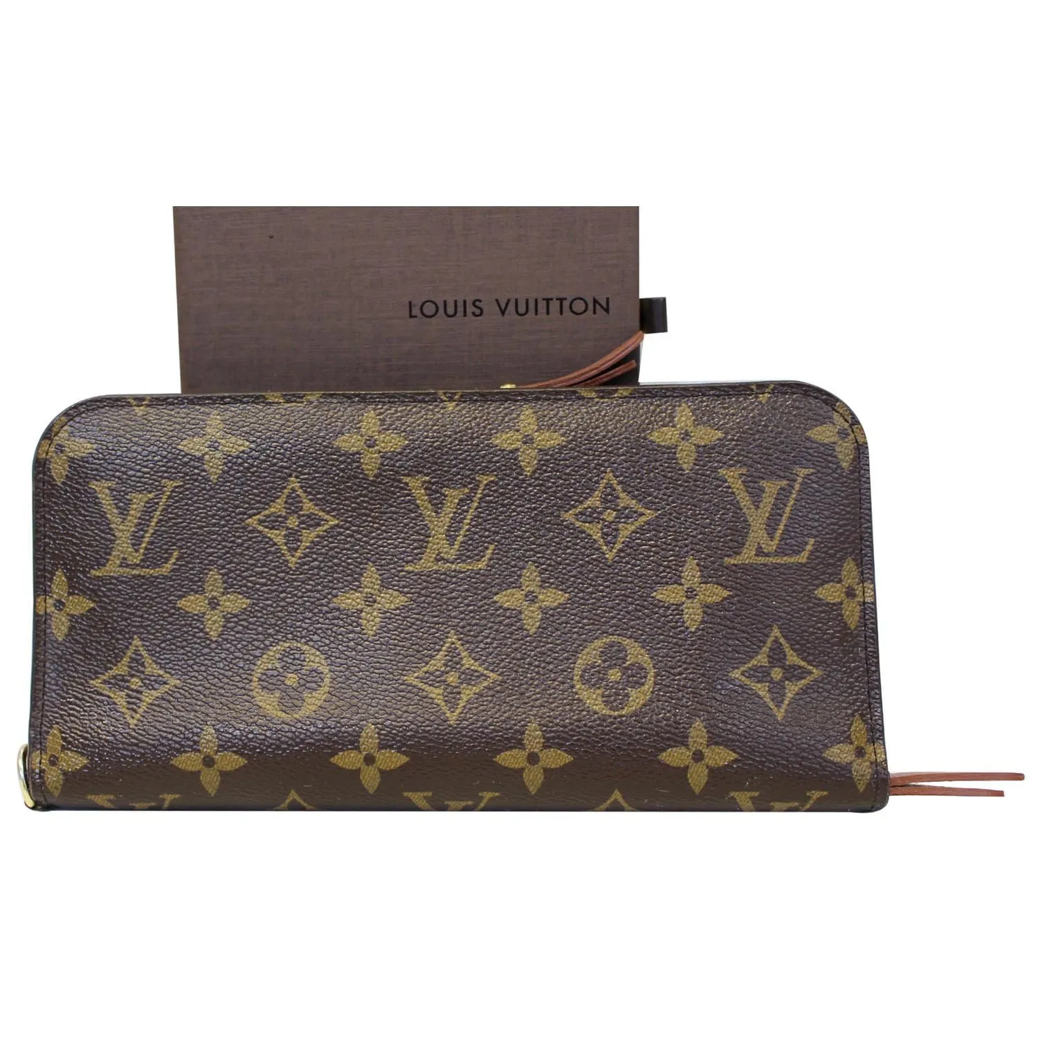 LOUIS VUITTON Insolite Monogram Canvas Wallet Brown