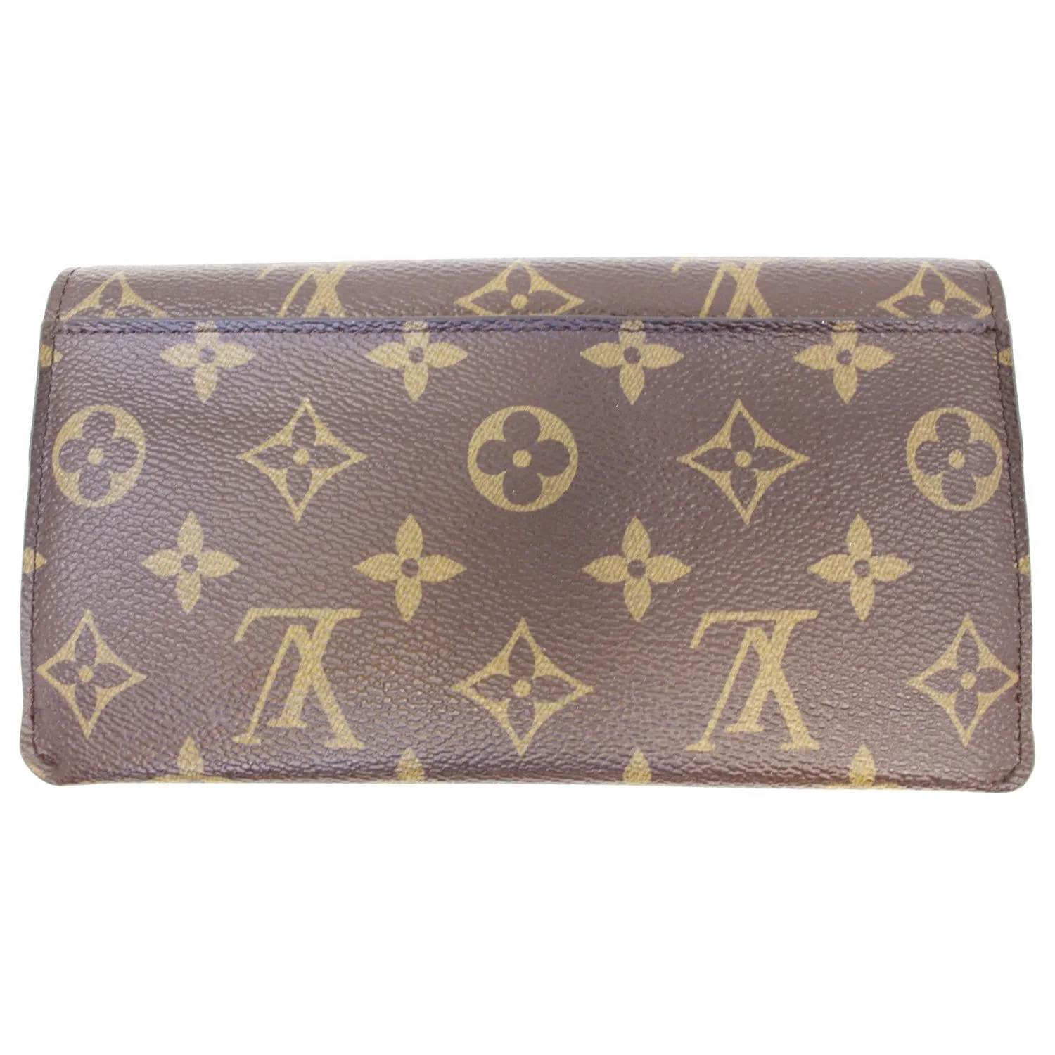 LOUIS VUITTON Jeanne Monogram Canvas Wallet Fuchsia