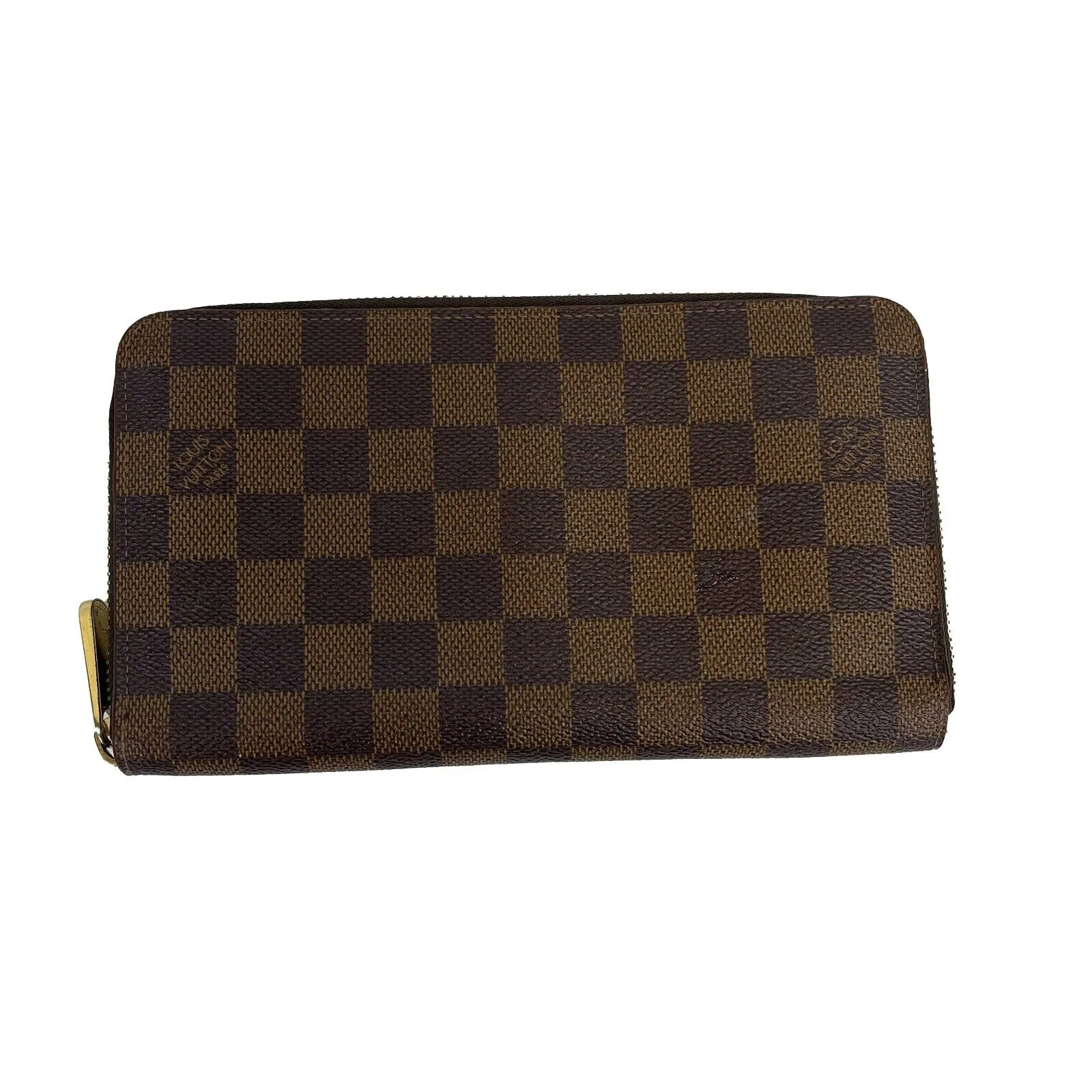 Louis Vuitton - Large Zippy Wallet Damier Ebene Organizer Wallet