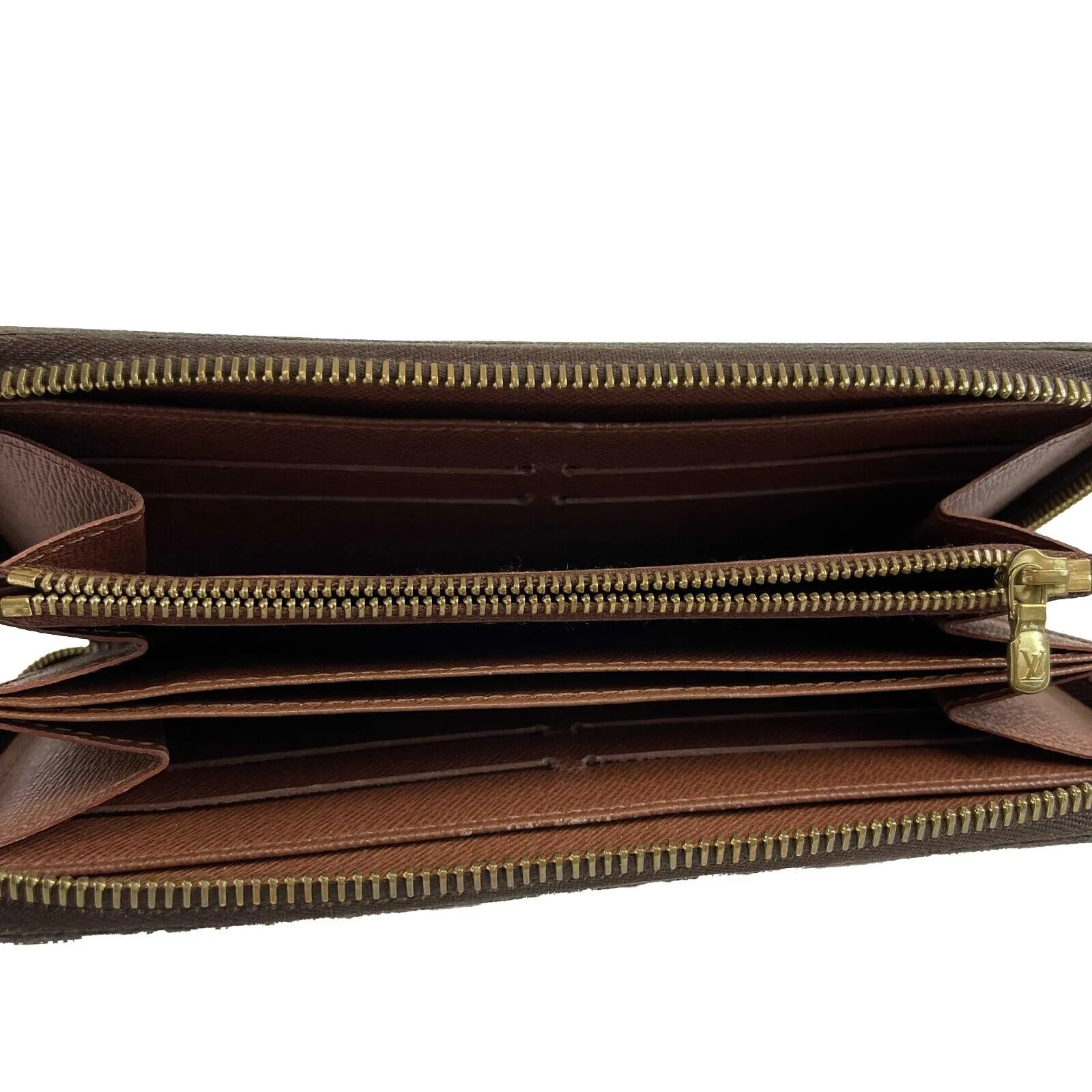 Louis Vuitton - LV Monogram Rose Steven Sprouse Zippy Brown Canvas Wallet