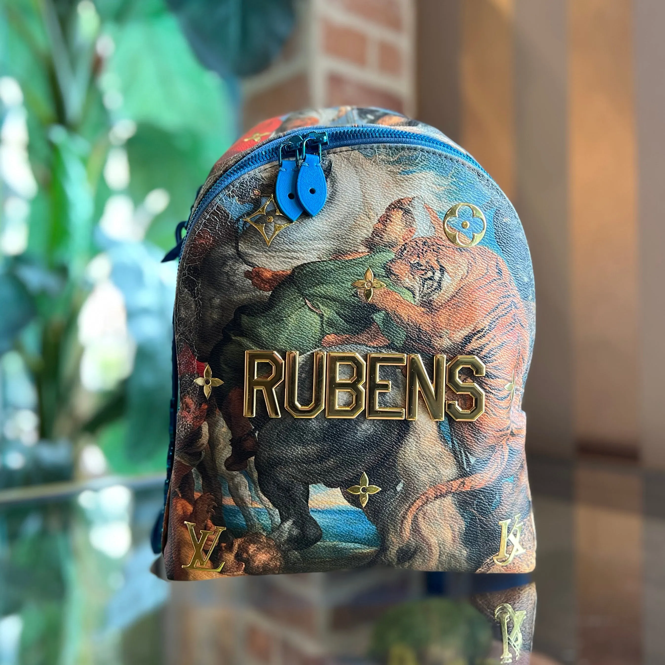 LOUIS VUITTON Masters Collection Rubens Palm Springs Backpack PM