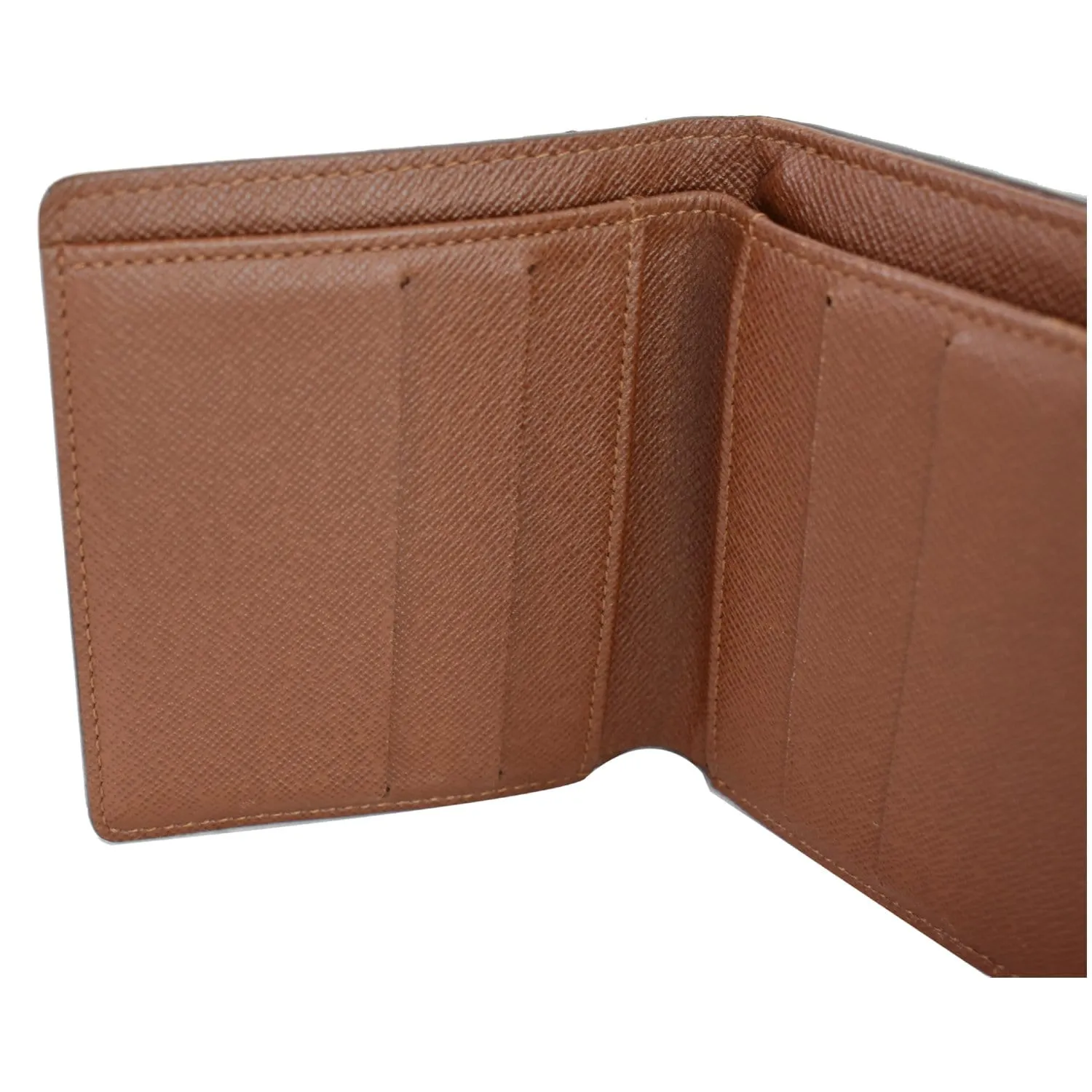 LOUIS VUITTON Monogram Canvas Anais Wallet Brown