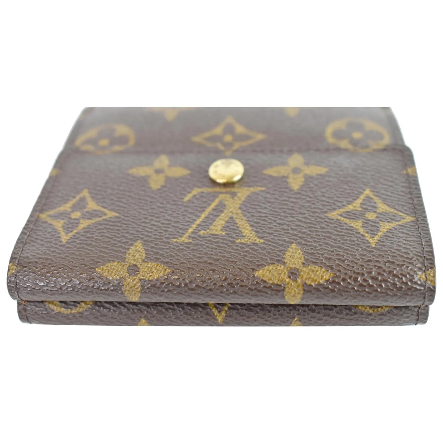 LOUIS VUITTON Monogram Canvas Anais Wallet Brown