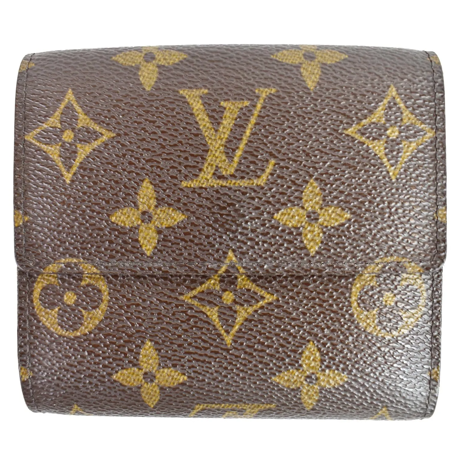 LOUIS VUITTON Monogram Canvas Anais Wallet Brown