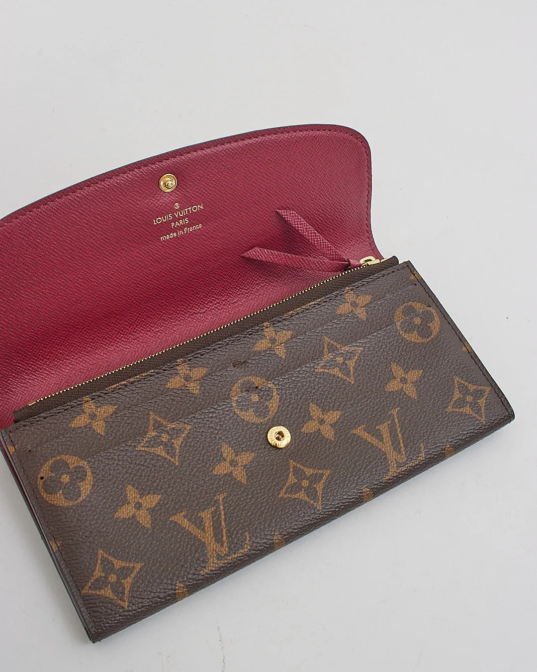 Louis Vuitton Monogram Canvas Emilie Wallet
