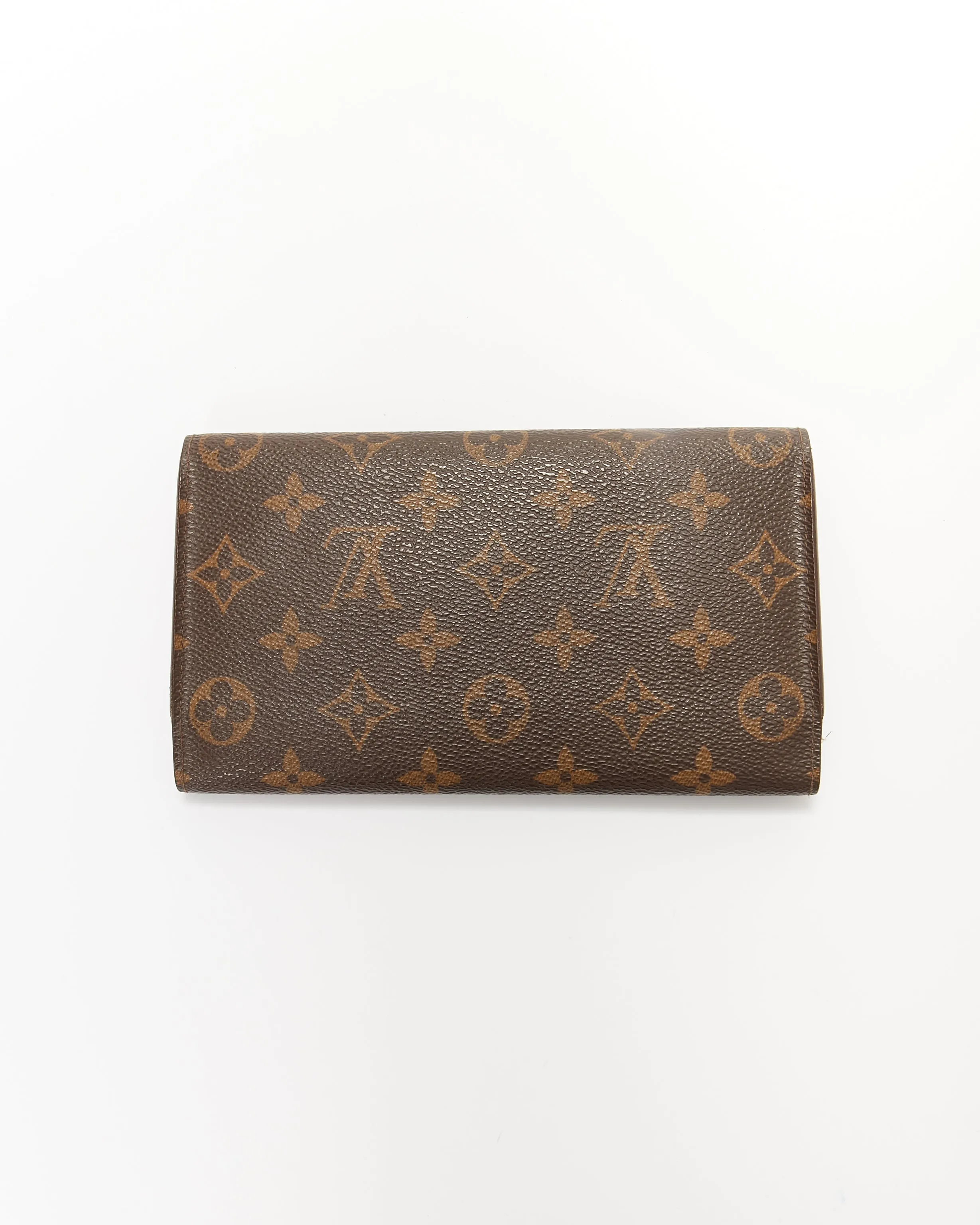 Louis Vuitton Monogram Canvas Sarah Flap Wallet