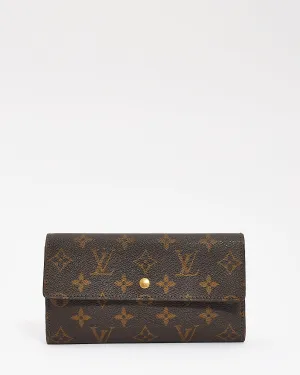 Louis Vuitton Monogram Canvas Sarah Wallet