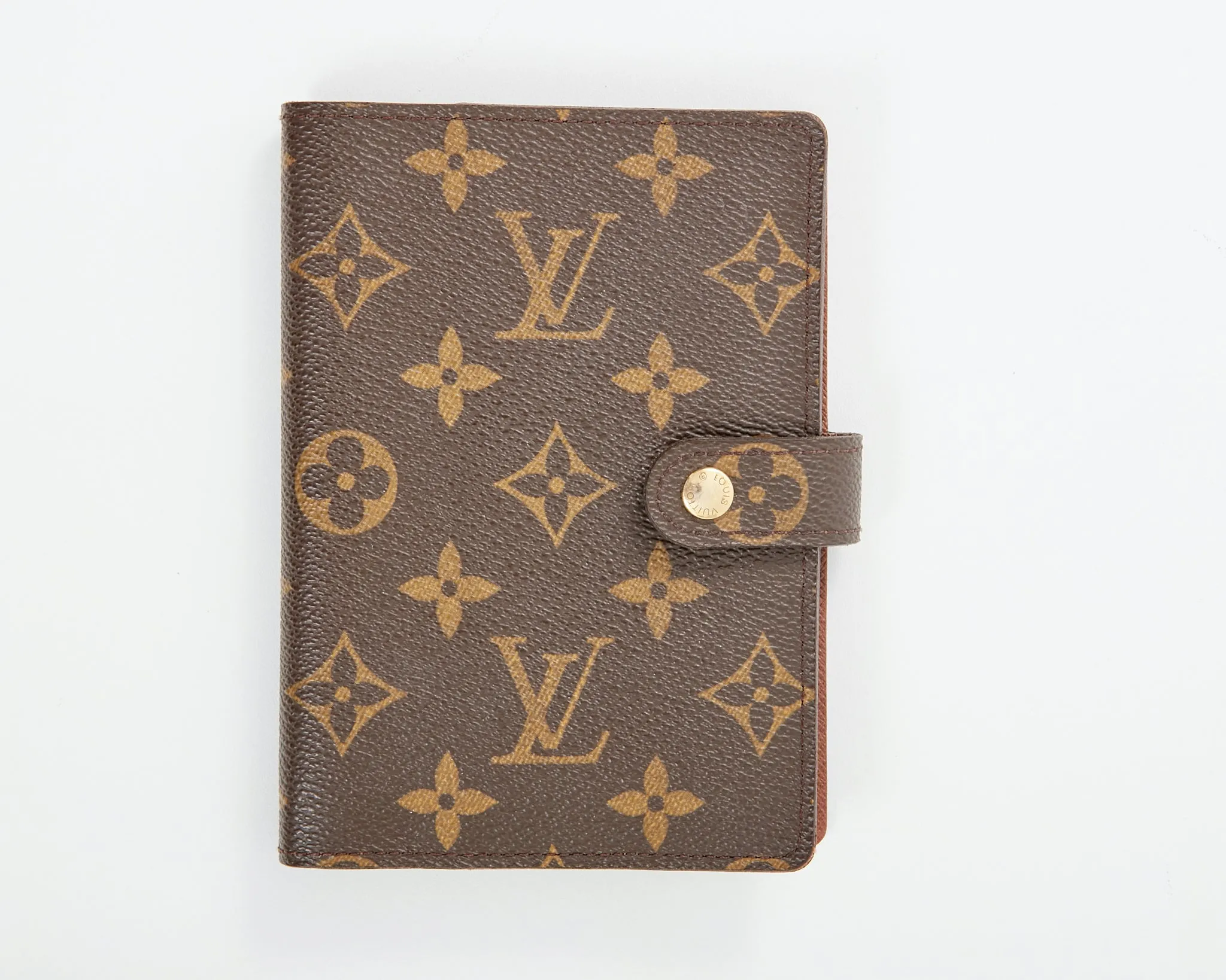 Louis Vuitton Monogram Canvas Small Ring Agenda Cover PM