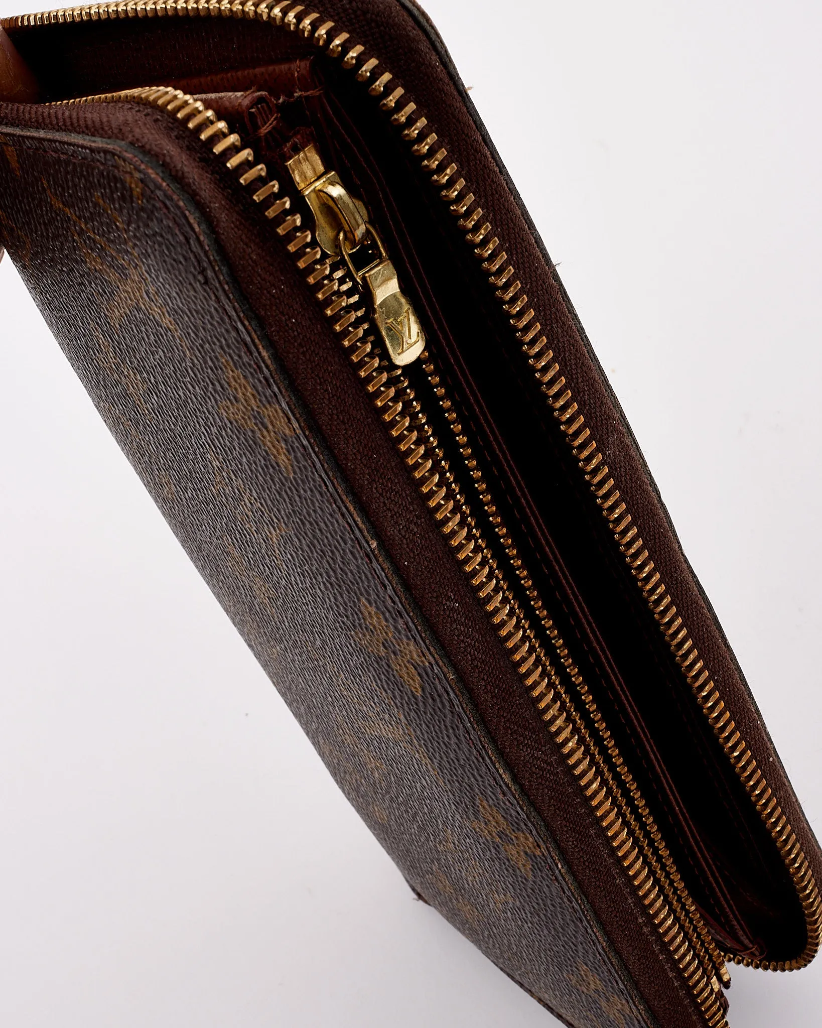 Louis Vuitton Monogram Canvas Zippy Wallet