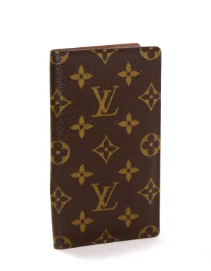 Louis Vuitton Monogram Checkbook Holder/ Wallet