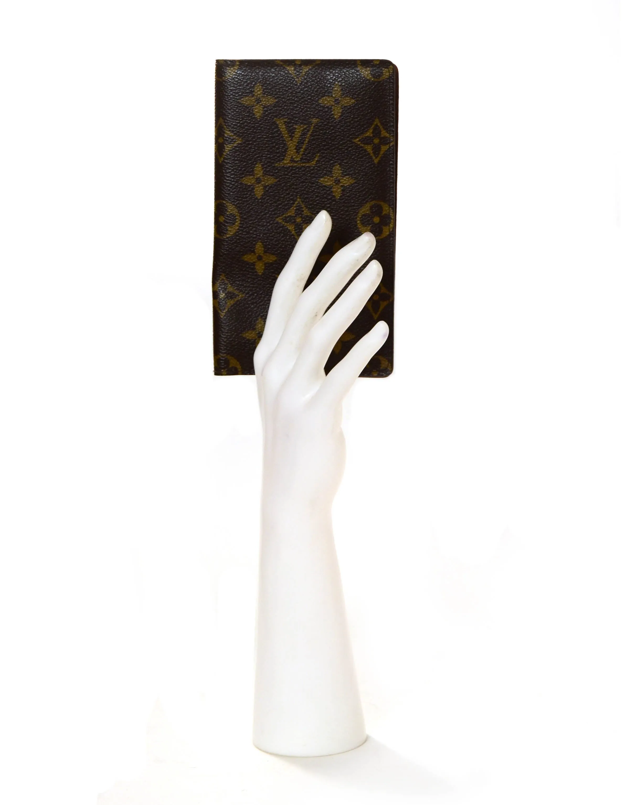 Louis Vuitton Monogram Checkbook Holder/ Wallet