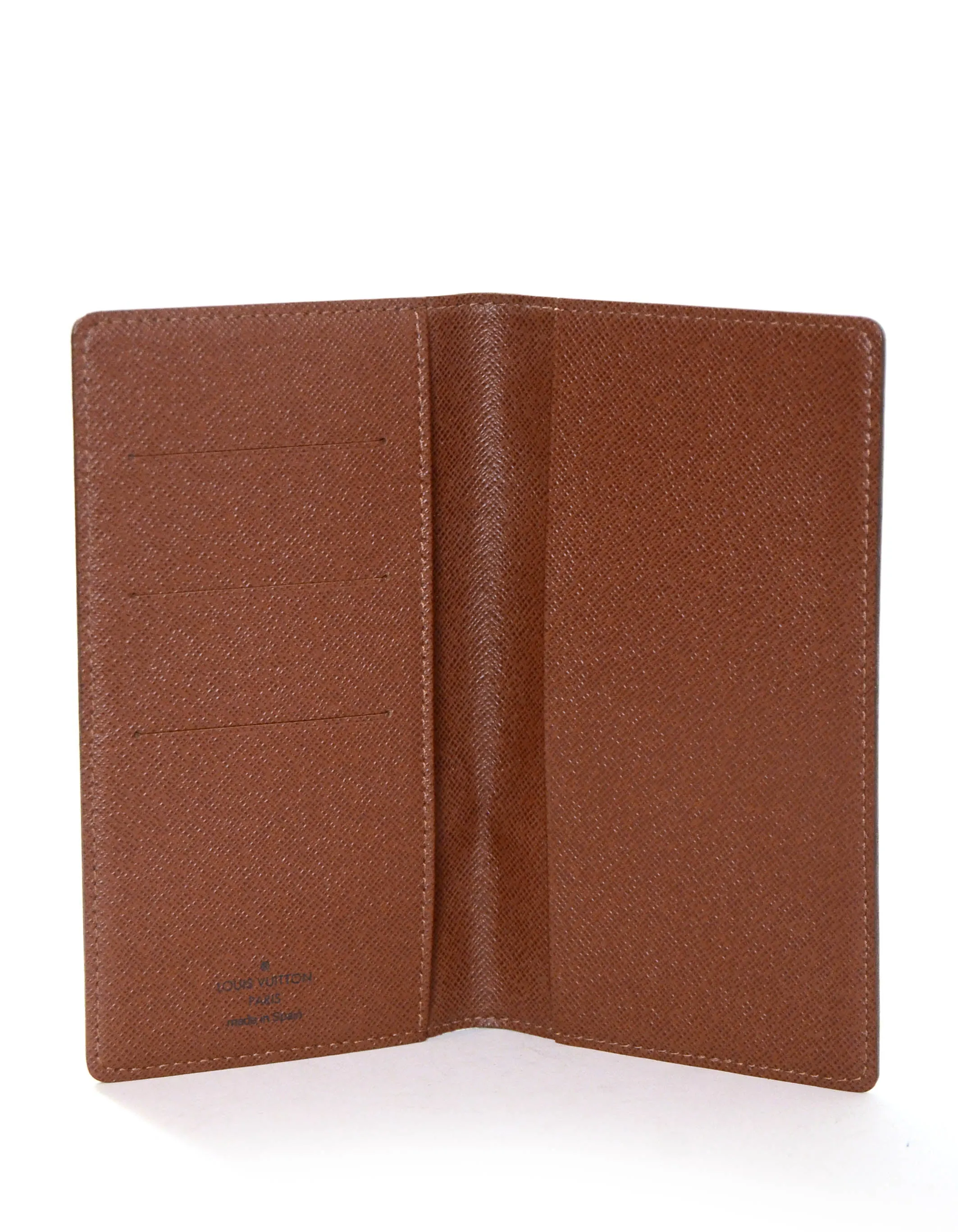 Louis Vuitton Monogram Checkbook Holder/ Wallet