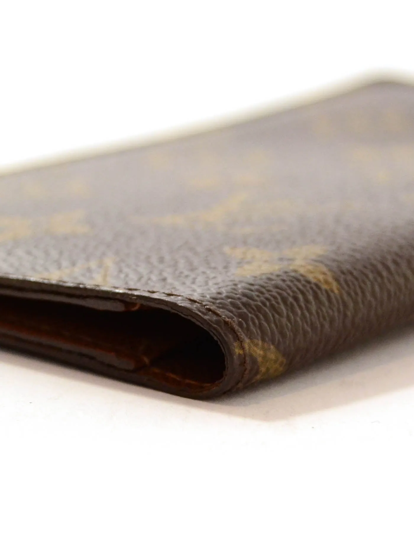 Louis Vuitton Monogram Checkbook Holder/ Wallet