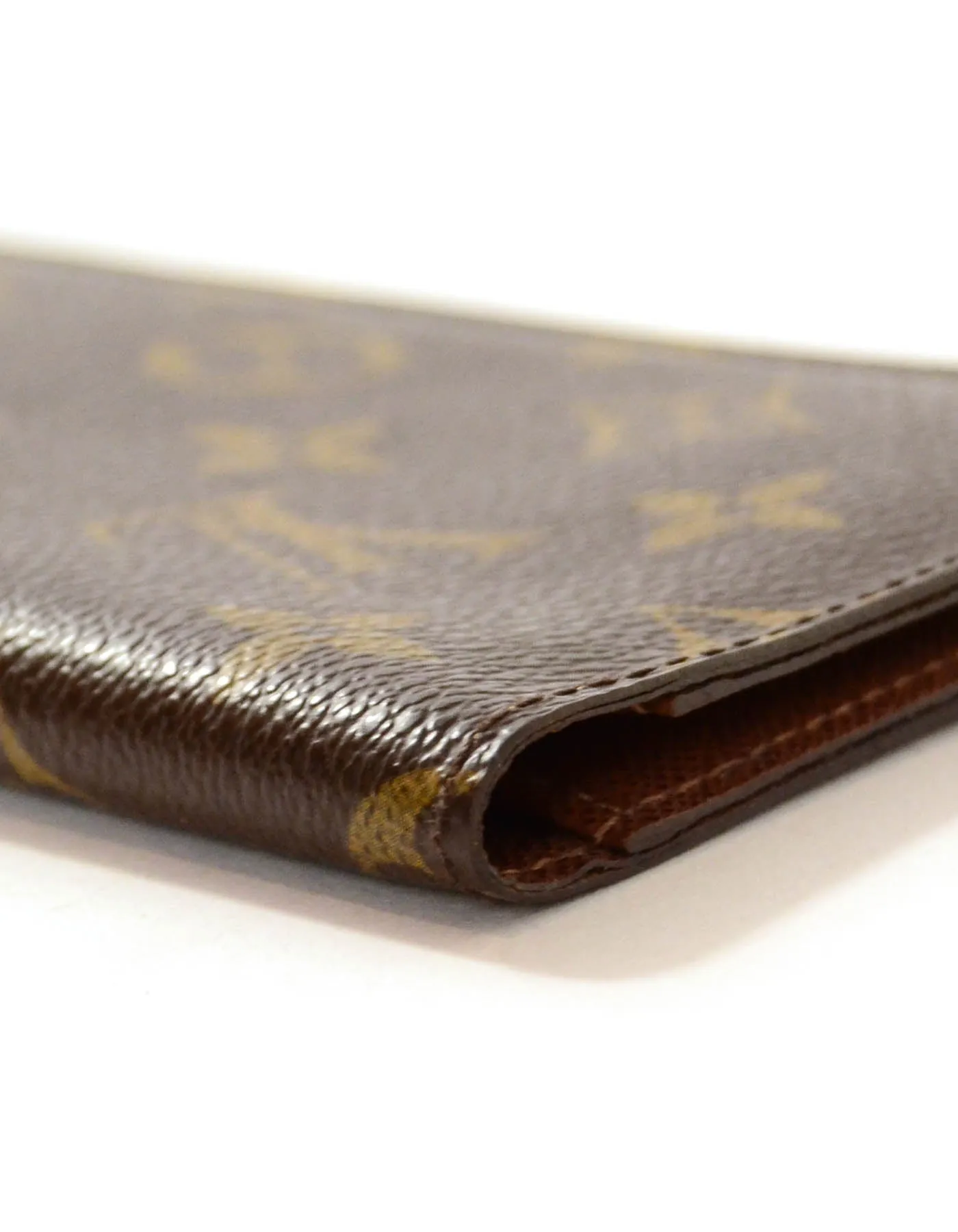 Louis Vuitton Monogram Checkbook Holder/ Wallet