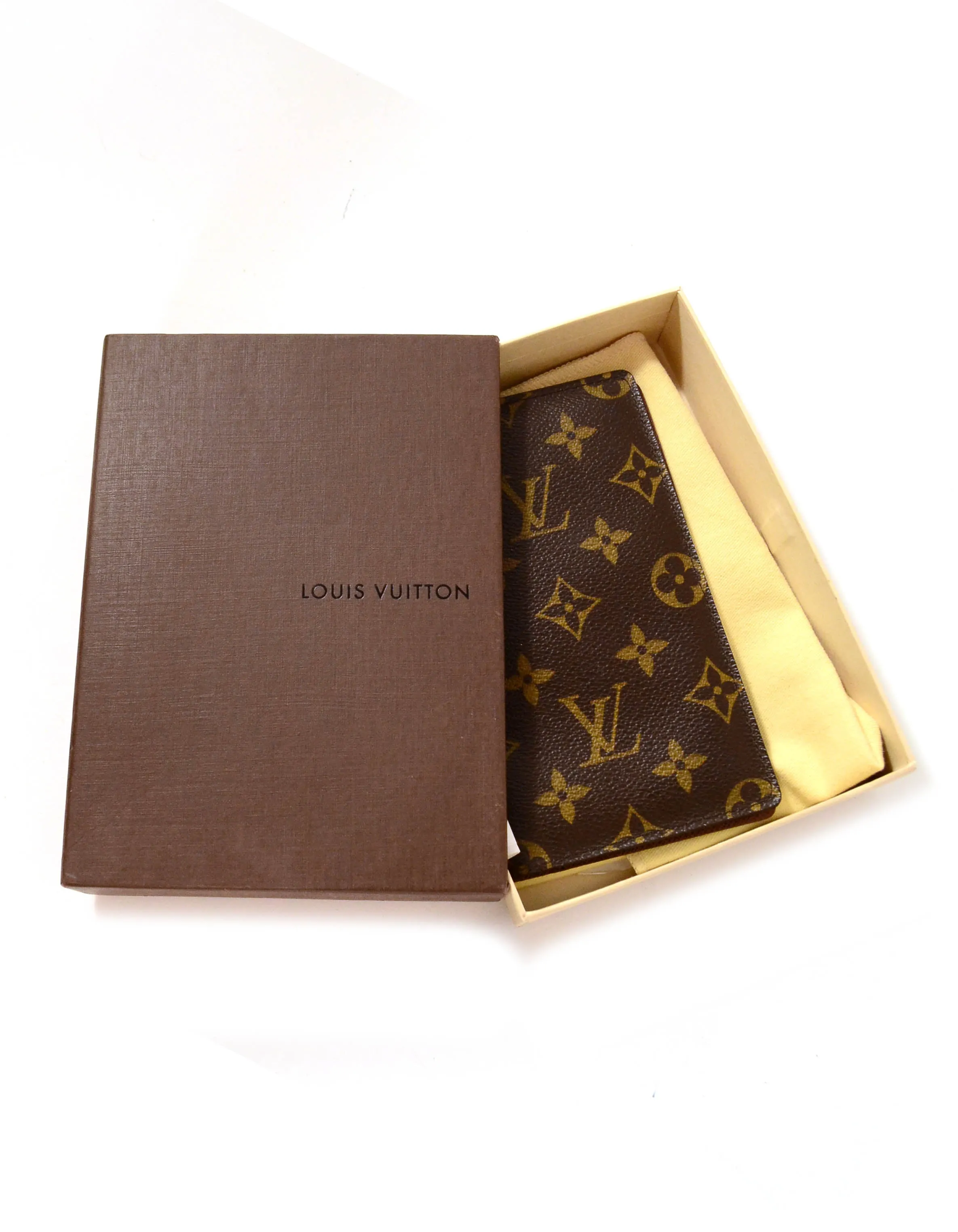 Louis Vuitton Monogram Checkbook Holder/ Wallet