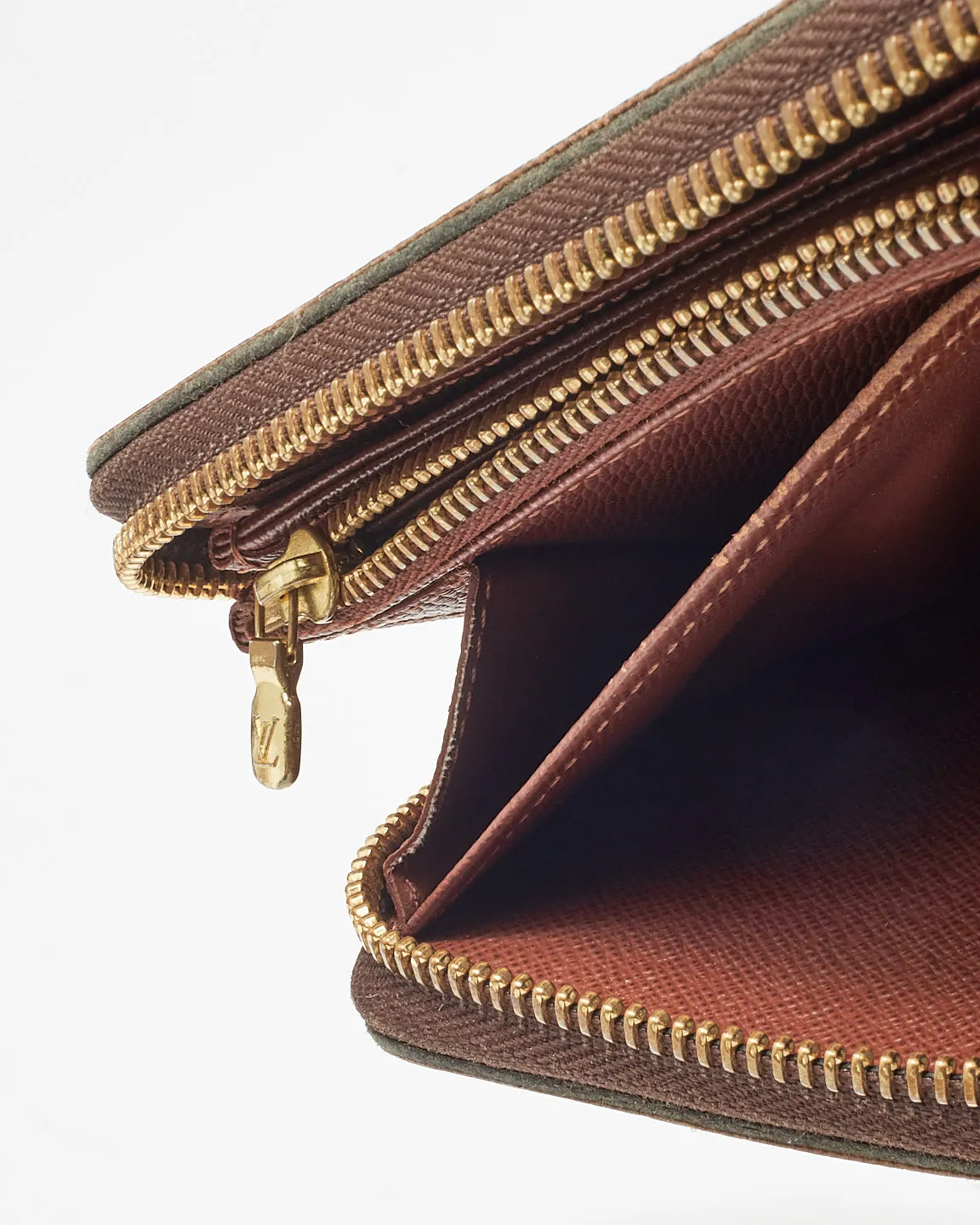 Louis Vuitton Monogram Coated Canvas Long Zippy Wallet