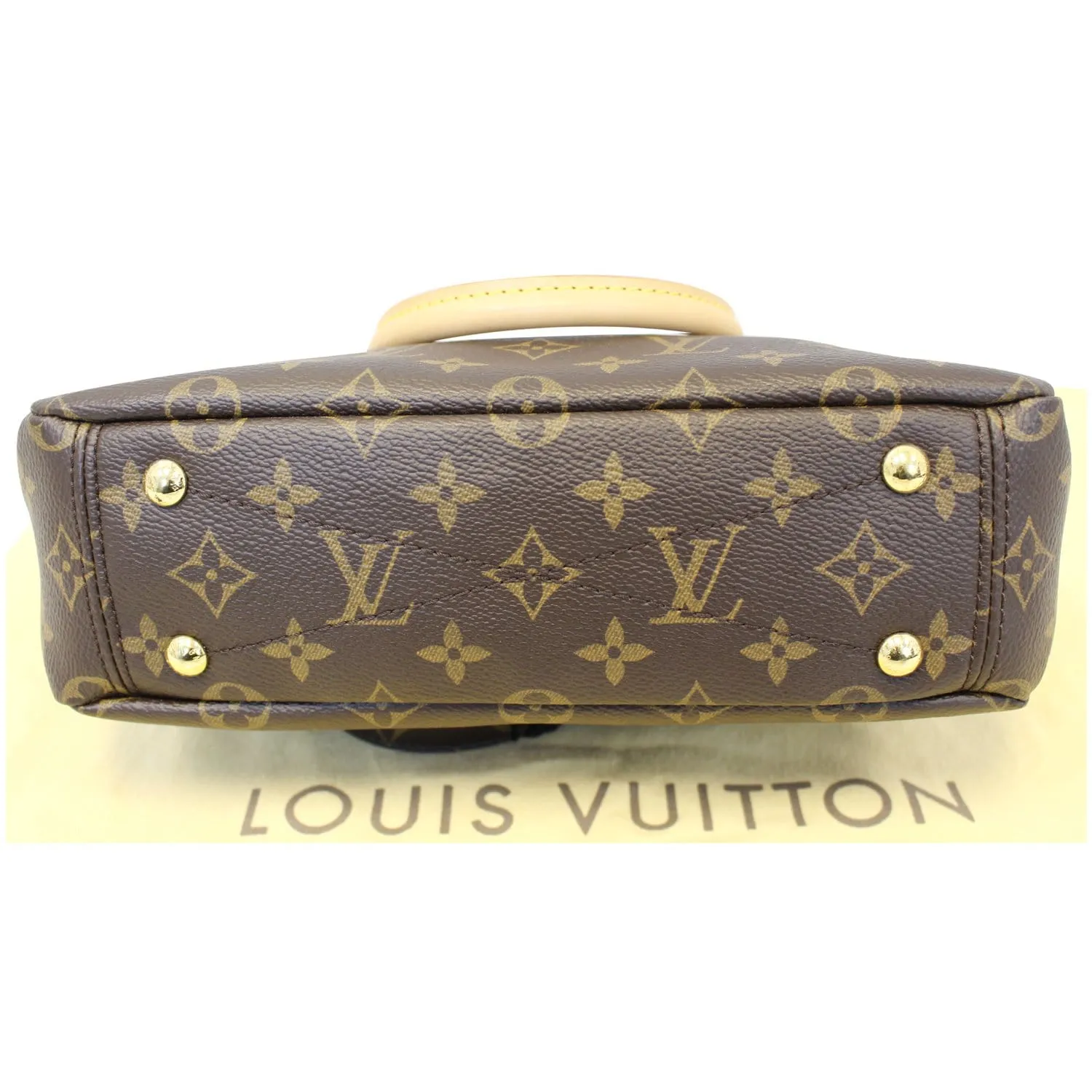LOUIS VUITTON Nano Pallas Monogram Canvas Shoulder Crossbody Bag