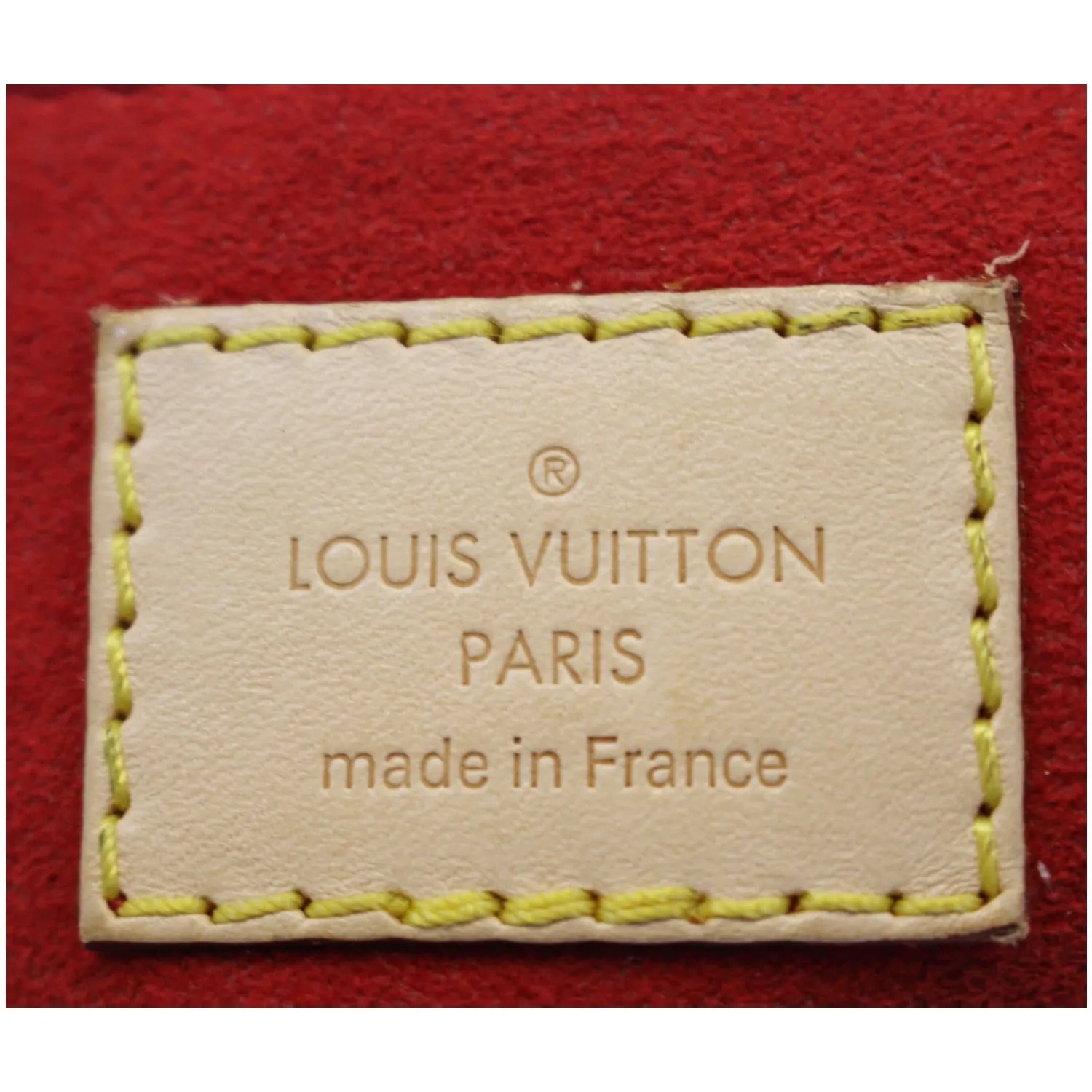 LOUIS VUITTON Nano Pallas Monogram Canvas Shoulder Crossbody Bag