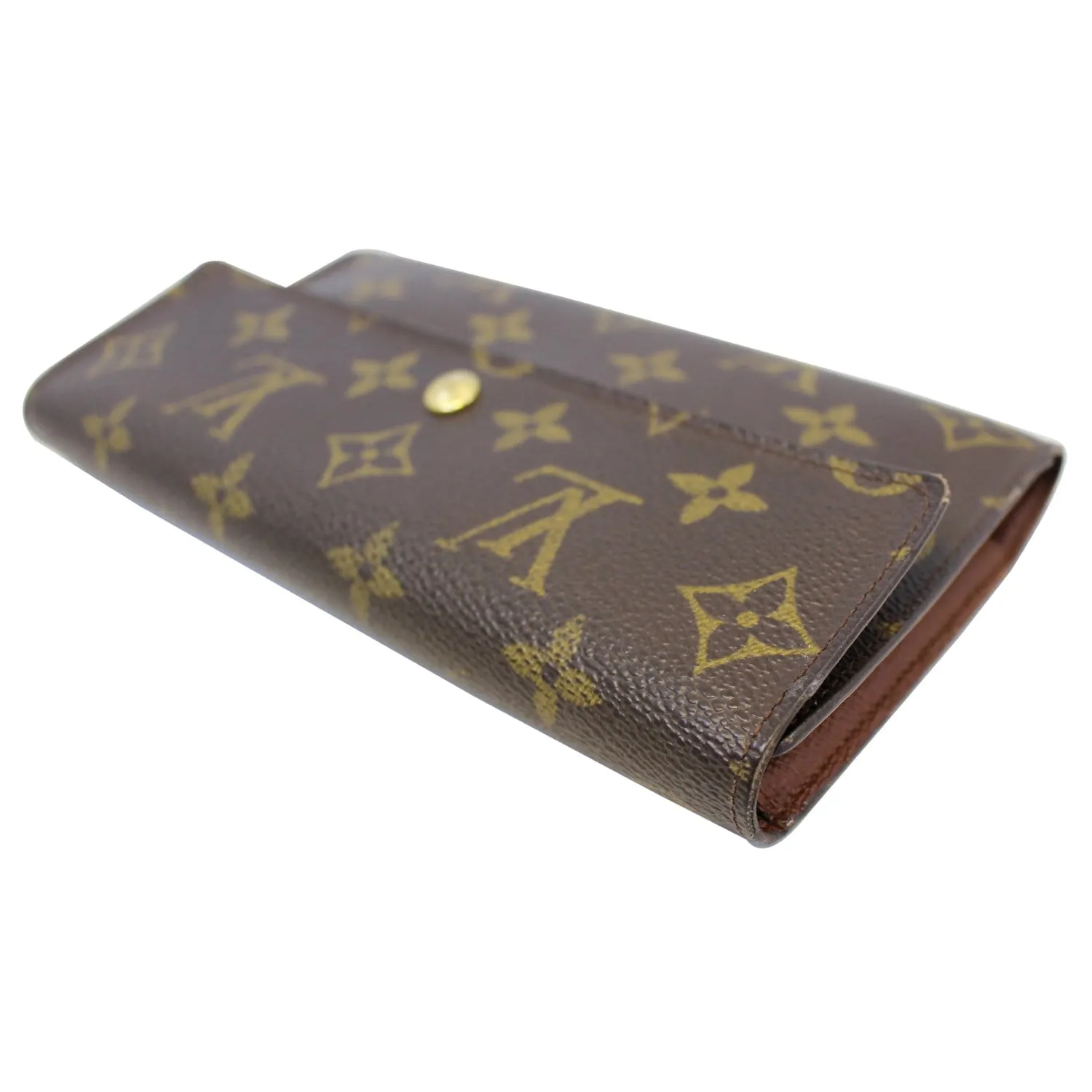 LOUIS VUITTON Porte Tresor International Wallet Monogram Canvas