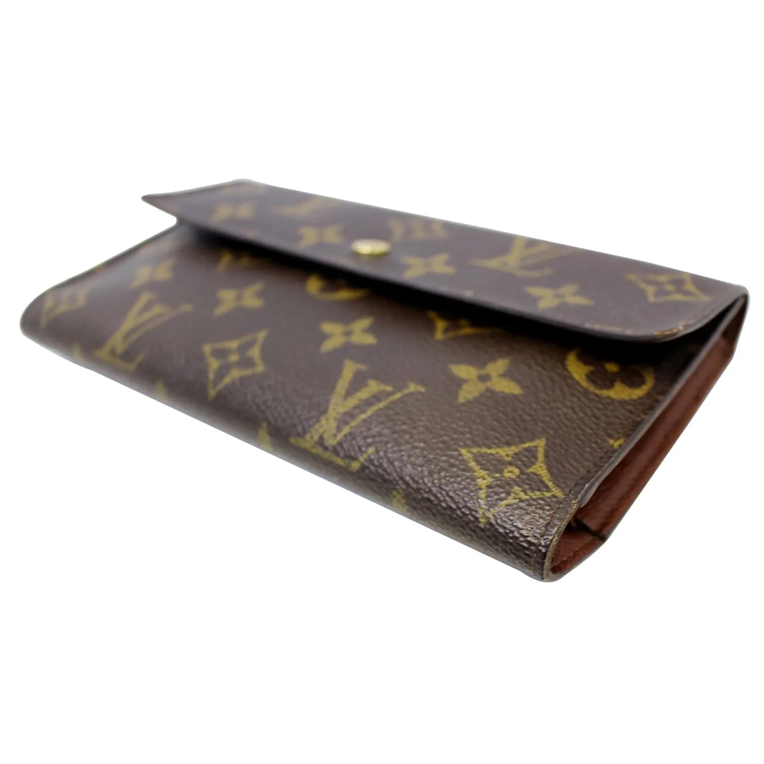 LOUIS VUITTON Porte Tresor International Wallet Monogram Canvas