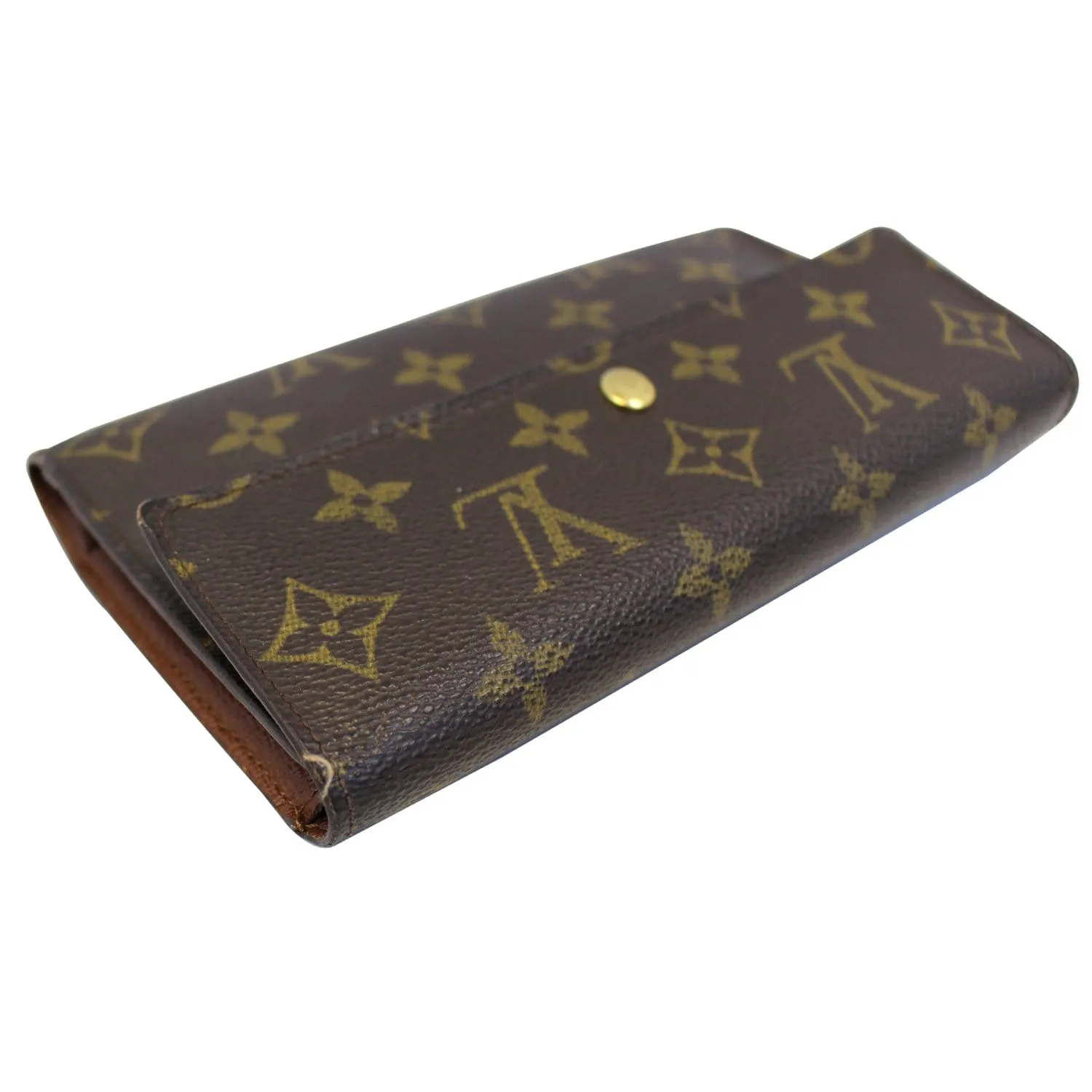 LOUIS VUITTON Porte Tresor International Wallet Monogram Canvas