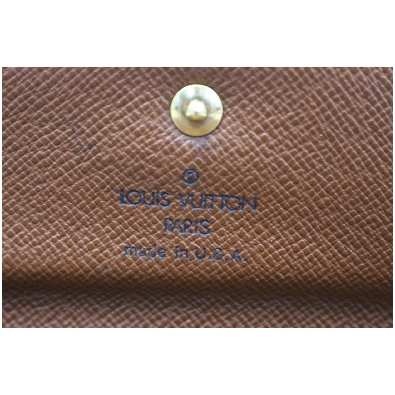 LOUIS VUITTON Porte Tresor International Wallet Monogram Canvas
