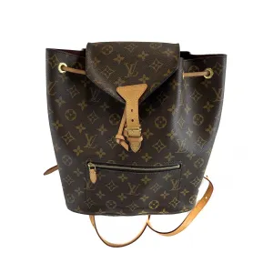 Louis Vuitton Pristine Monogram Canvas Montsouris Brown Backpack