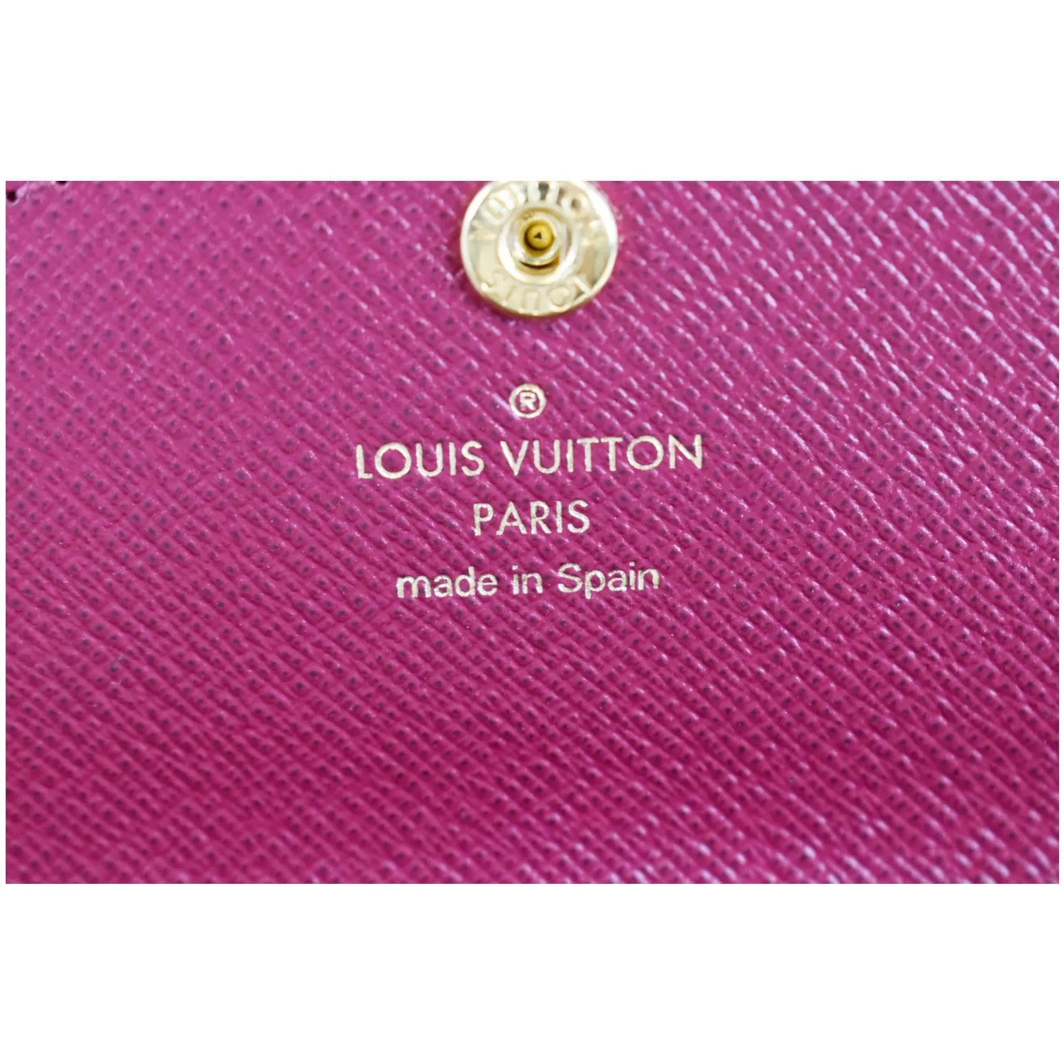 LOUIS VUITTON Rosalie Monogram Canvas Coin Purse Brown