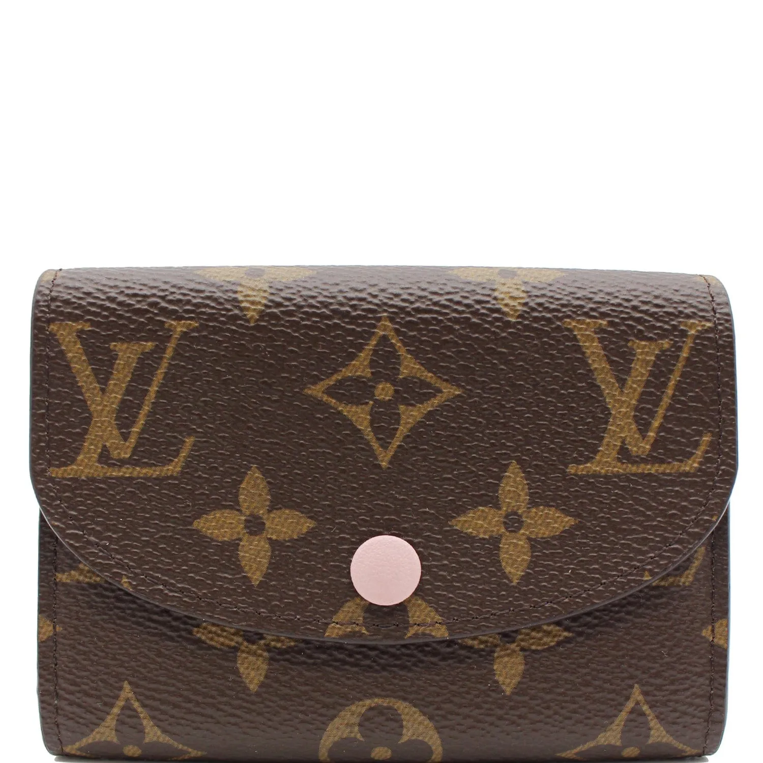 LOUIS VUITTON Rosalie Monogram Canvas Coin Purse Rose Ballerine