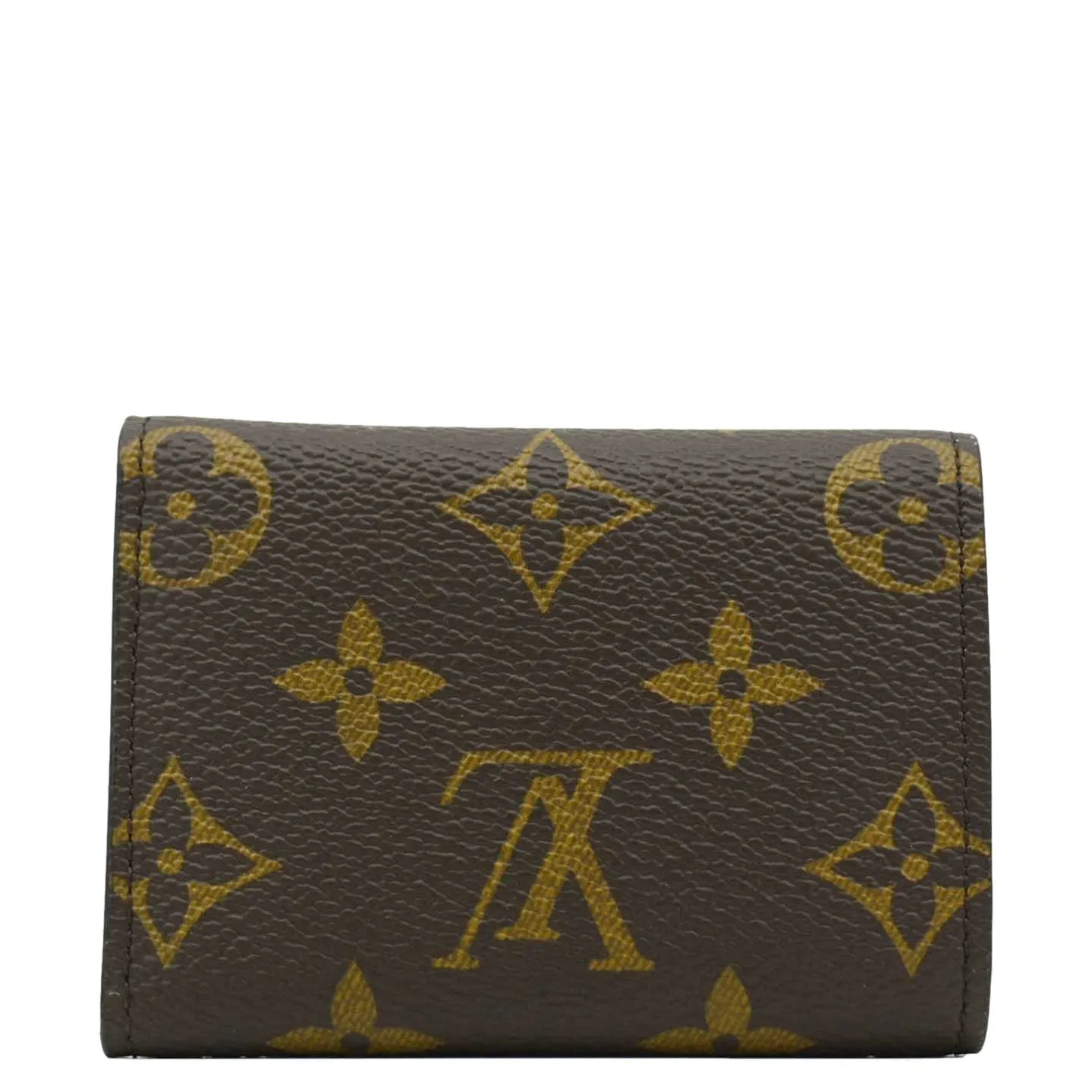 LOUIS VUITTON Trifold  Monogram Canvas Wallet Brown