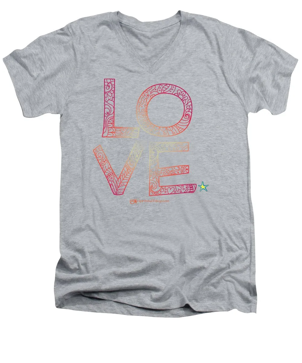 Love - Men's V-Neck T-Shirt