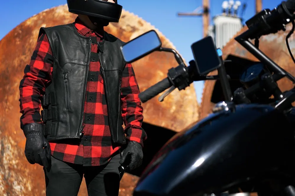 LUIS SWAT - Motorcycle Leather Vest