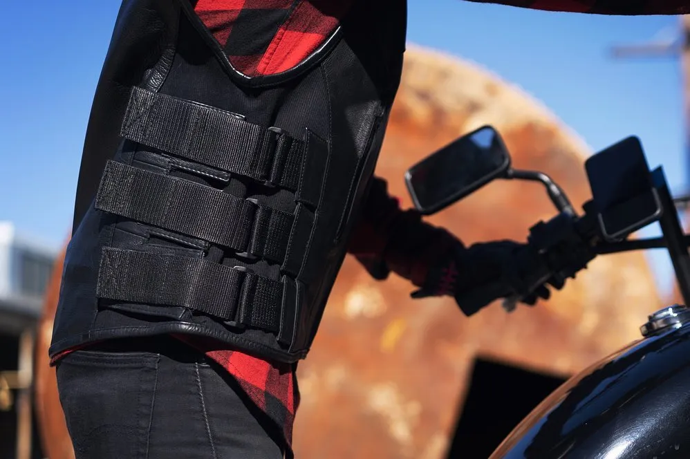LUIS SWAT - Motorcycle Leather Vest