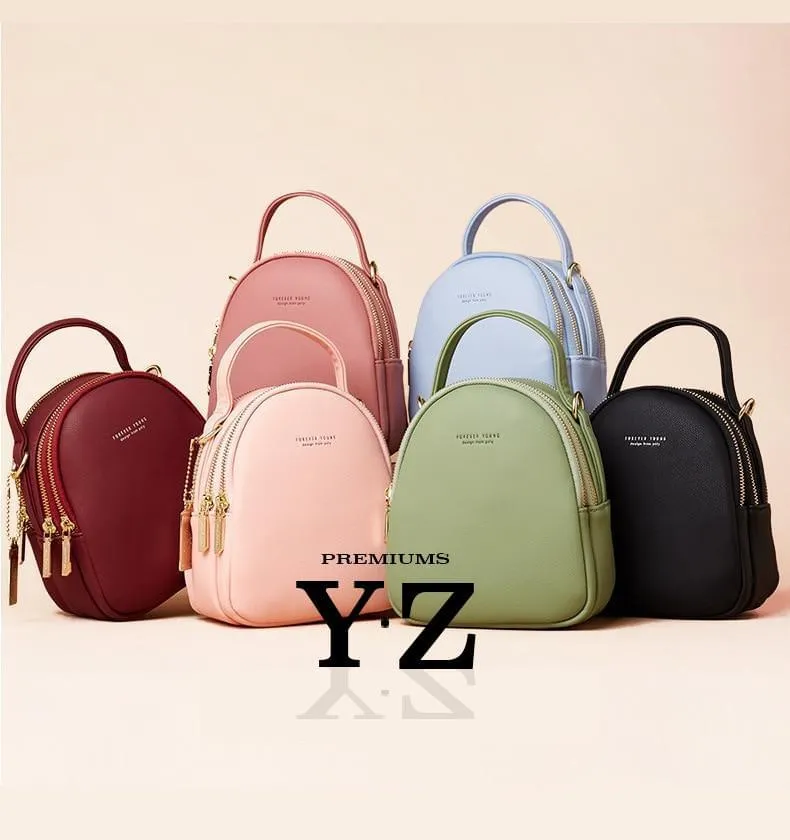 Macaron Backpack - Black Pastel