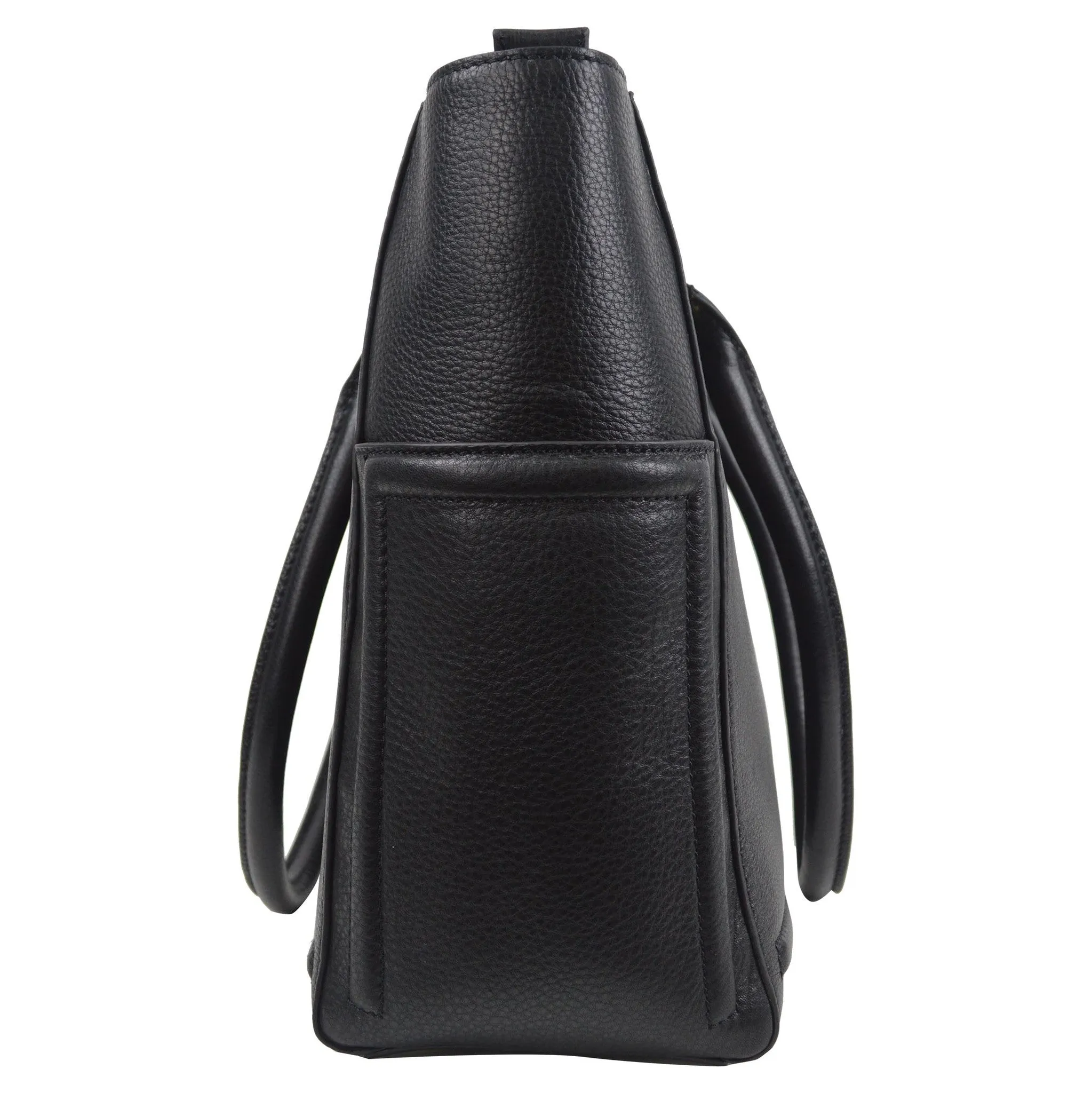 Mackenzie Tote in Black Onyx & Gold