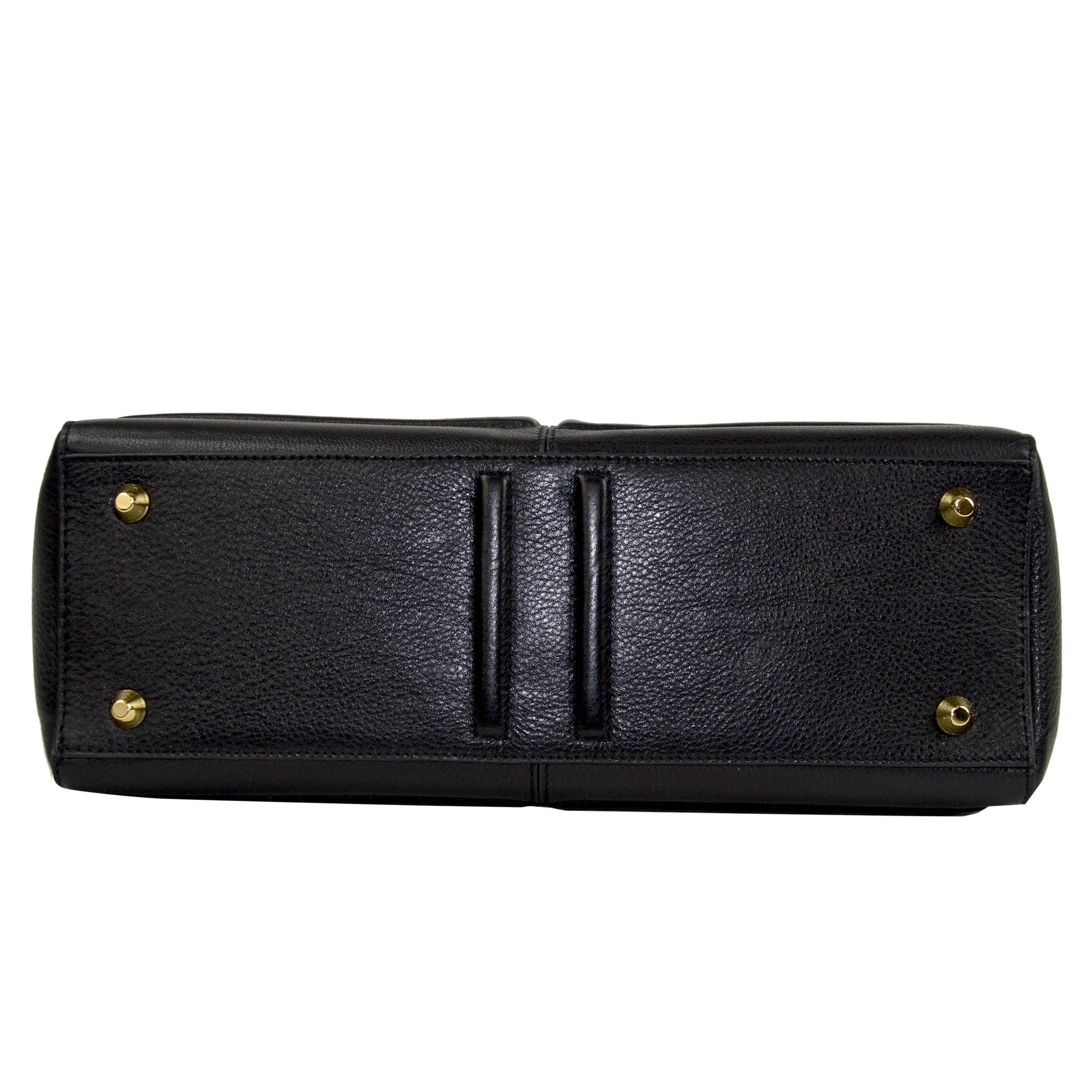 Mackenzie Tote in Black Onyx & Gold