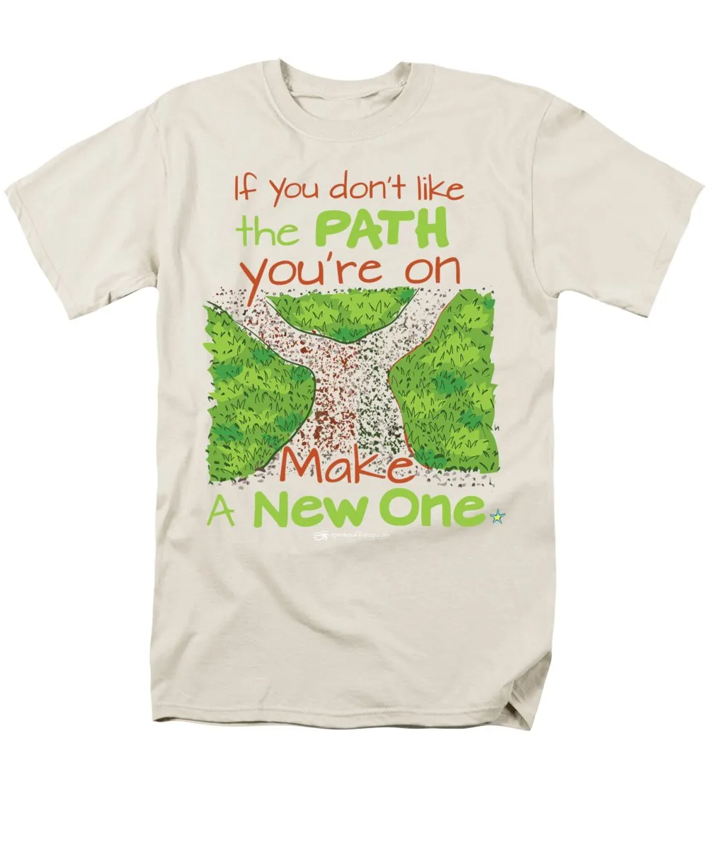 Make A New Path - Men's T-Shirt  (Regular Fit)