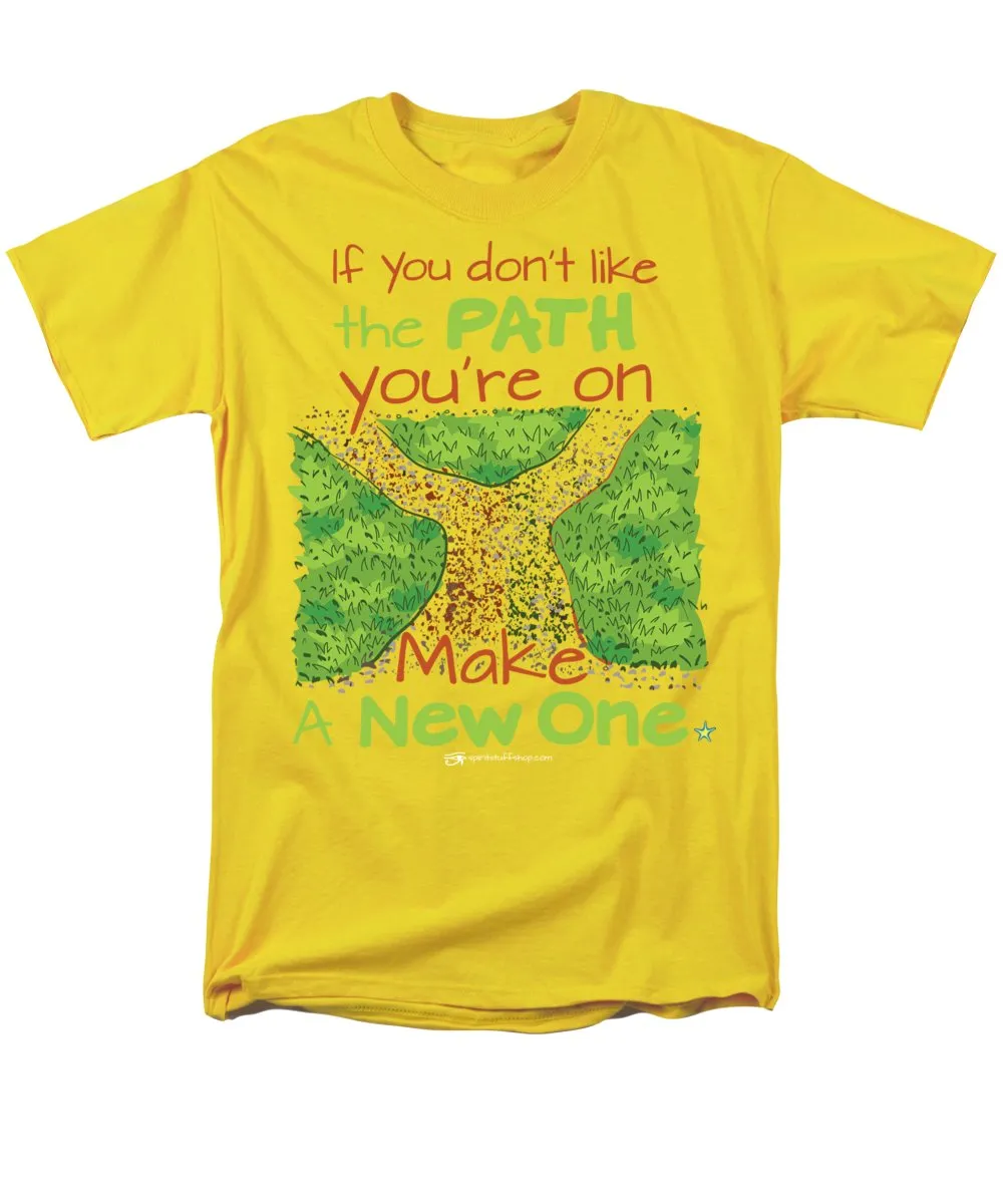 Make A New Path - Men's T-Shirt  (Regular Fit)