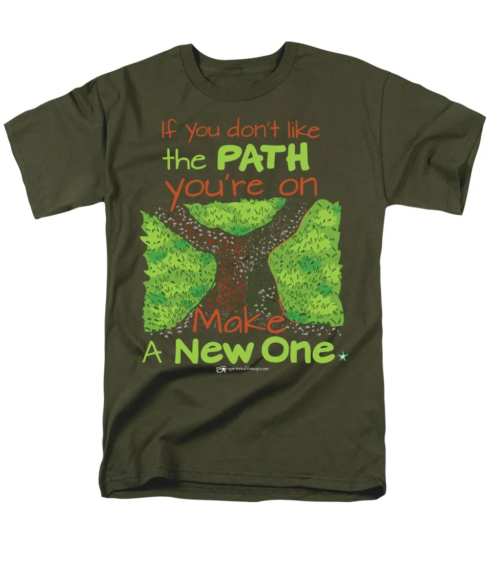Make A New Path - Men's T-Shirt  (Regular Fit)