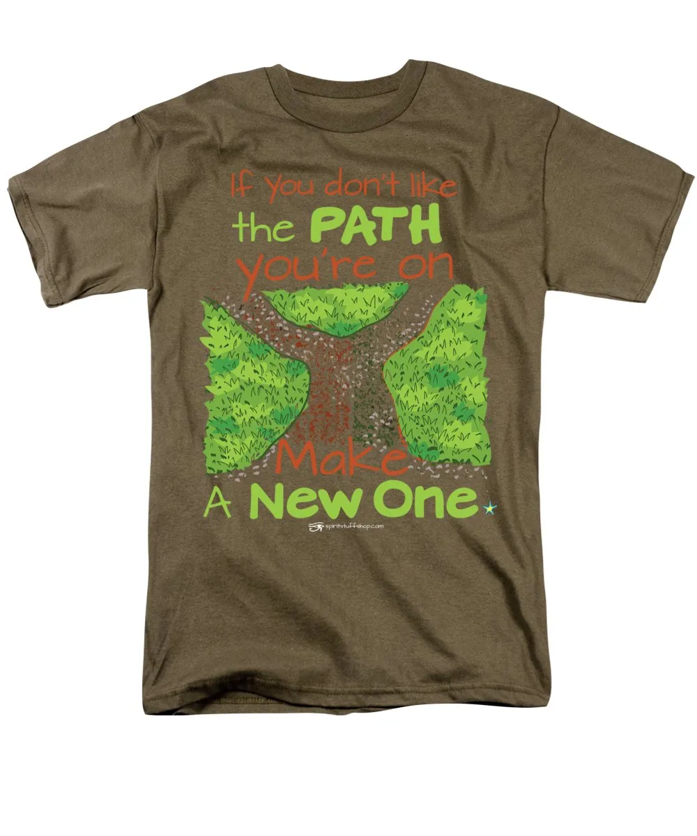 Make A New Path - Men's T-Shirt  (Regular Fit)