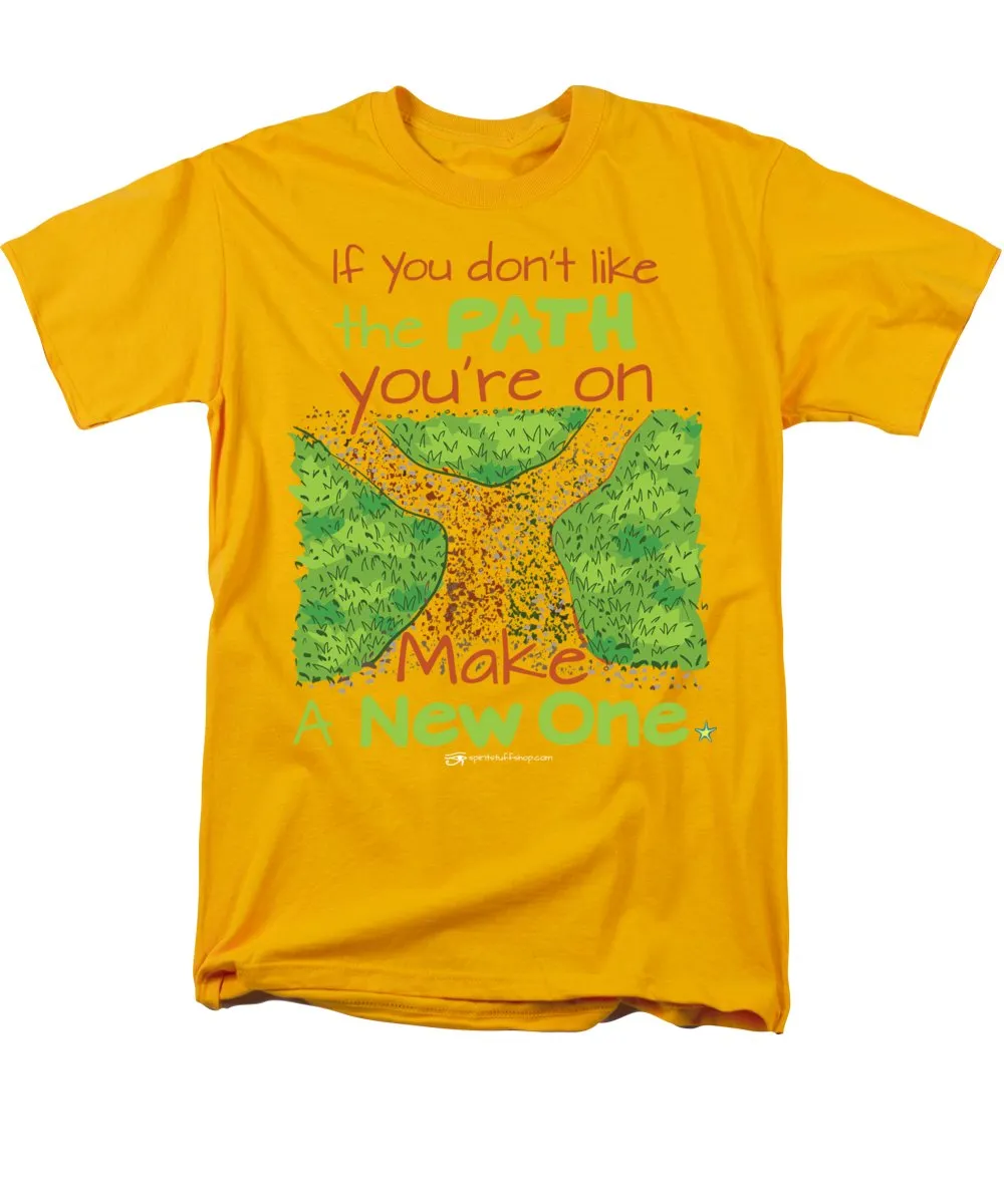 Make A New Path - Men's T-Shirt  (Regular Fit)