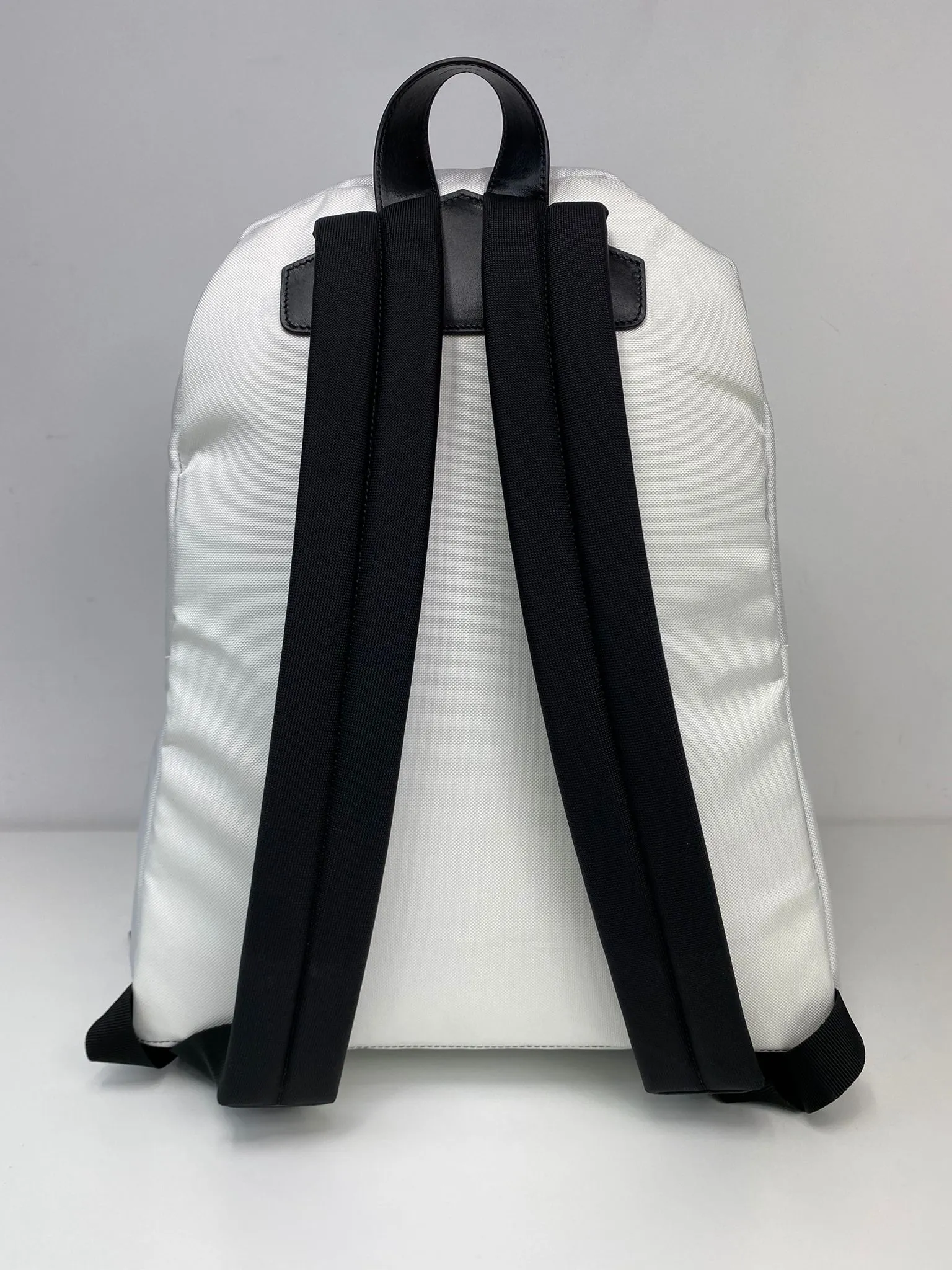 Medium Backpack in Nylon With Christian Marclay 'Shlup' Print