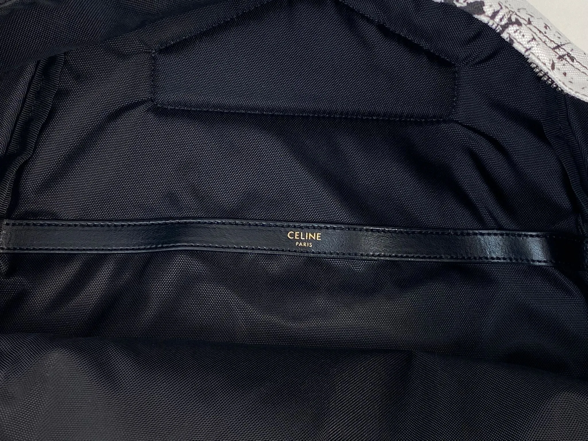 Medium Backpack in Nylon With Christian Marclay 'Shlup' Print