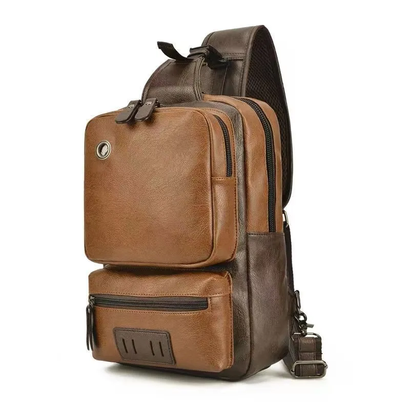 Men's Attractive Full Fashion Large Capacity Men's Chest Bags