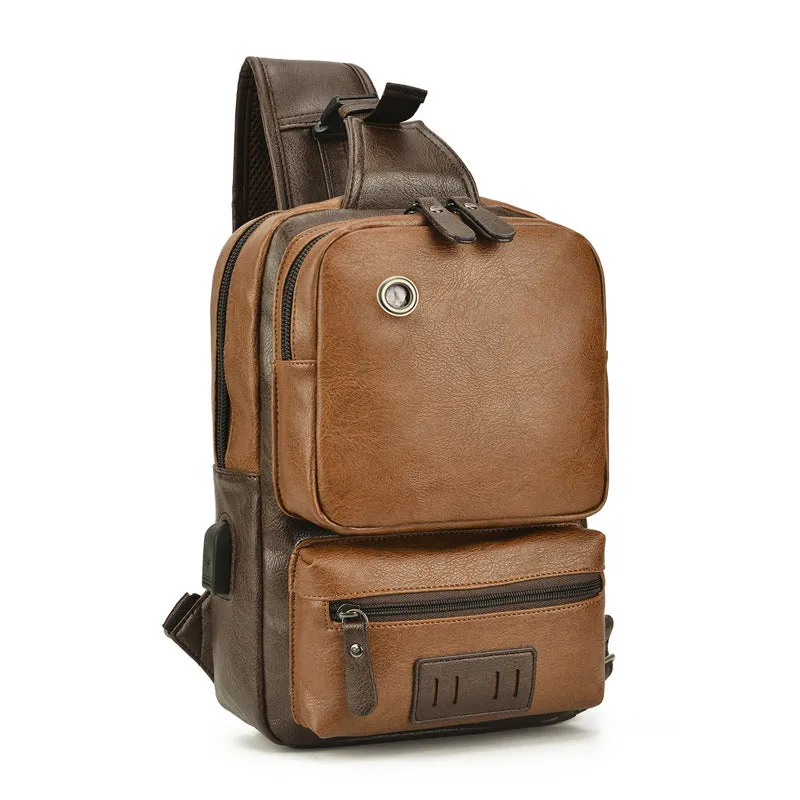 Men's Attractive Full Fashion Large Capacity Men's Chest Bags