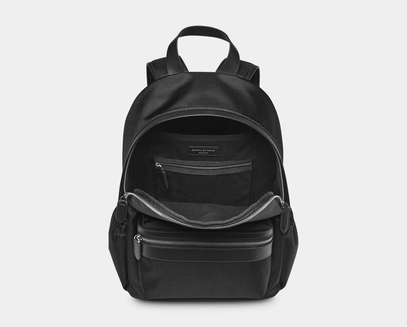 Men's Backpack Black Nylon