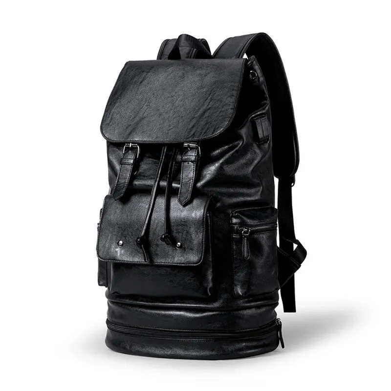 Men's Computer Business Mouth Fashion Large Capacity Backpacks