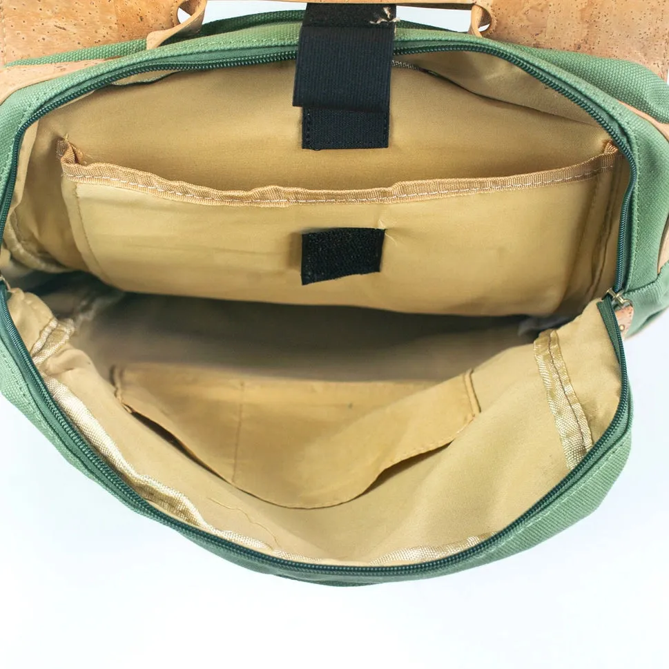 Men's  Cork and Canvas Fusion Laptop Backpack