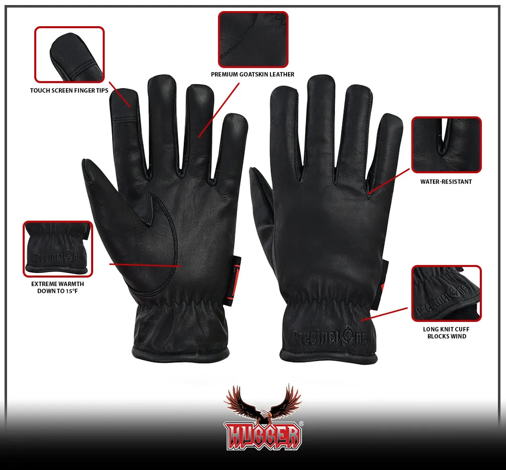 Men's Extreme Warmth Winter Glove With Long Sweater Knit Cuff